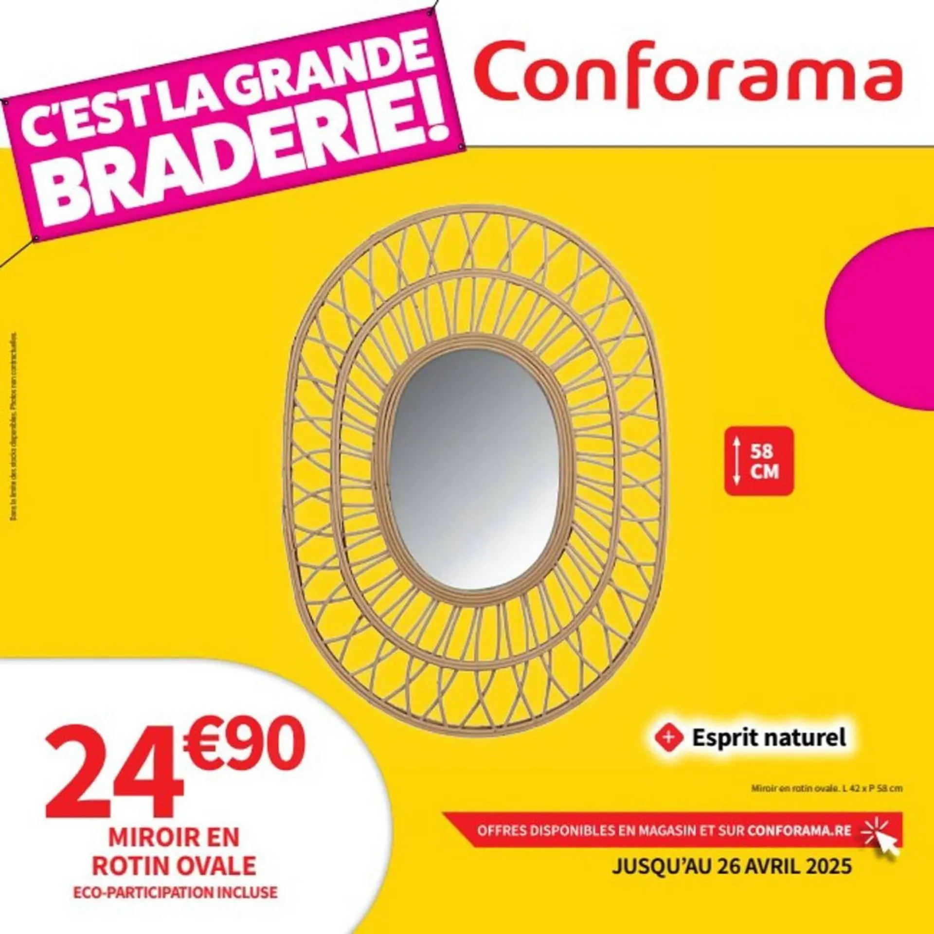 Catalogue Conforama du 18 avril au 26 avril 2025 - Catalogue page 17