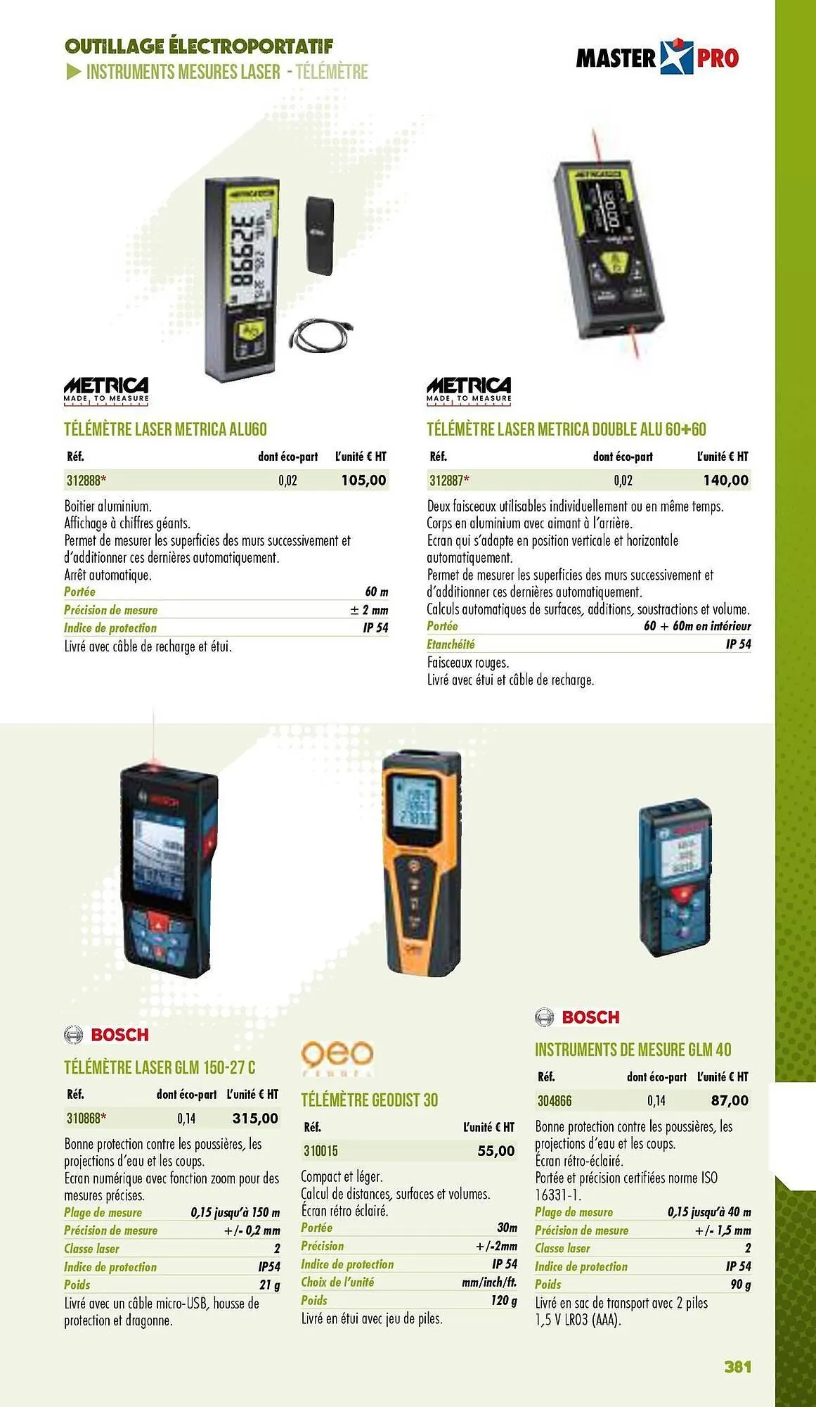 Catalogue Master Pro du 3 janvier au 31 décembre 2025 - Catalogue page 383