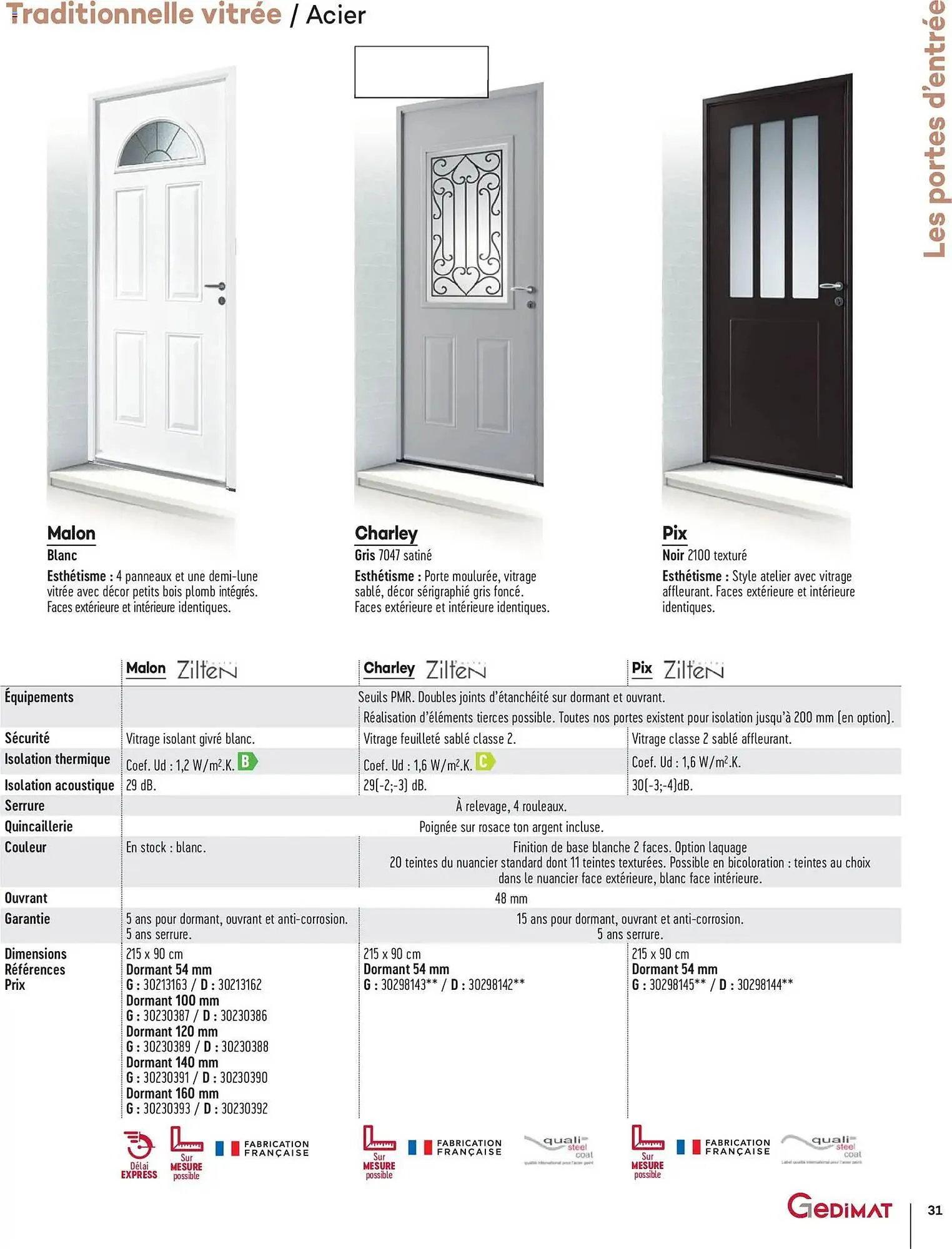 Catalogue Gedimat du 14 avril au 30 avril 2026 - Catalogue page 31