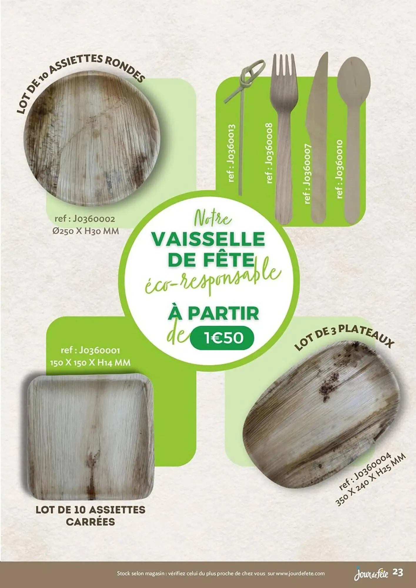 Catalogue Jour de Fête du 28 mai au 31 décembre 2025 - Catalogue page 23