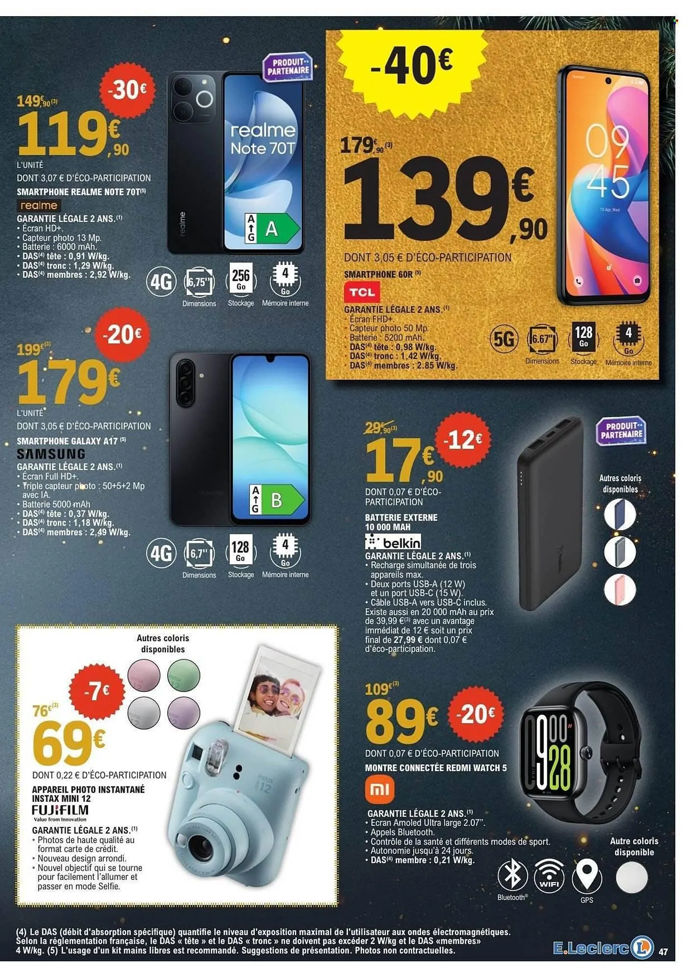 Catalogue E.Leclerc du 9 décembre au 20 décembre 2025 - Catalogue page 47