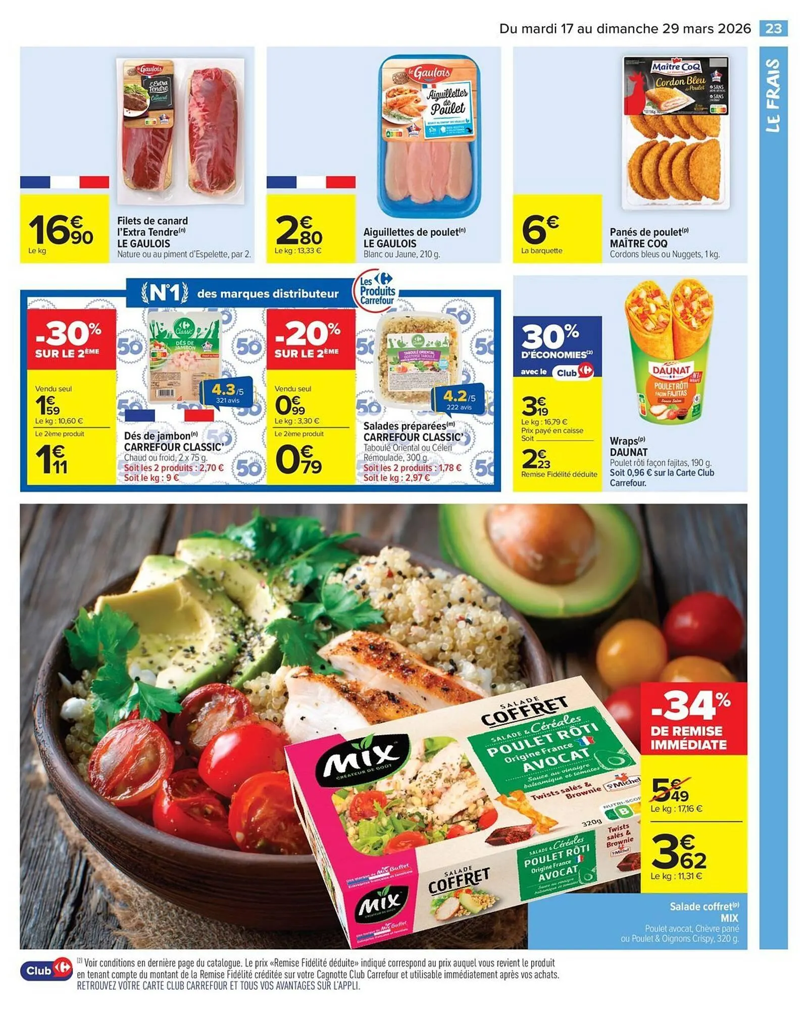 Catalogue Carrefour Market du 17 mars au 29 mars 2026 - Catalogue page 25