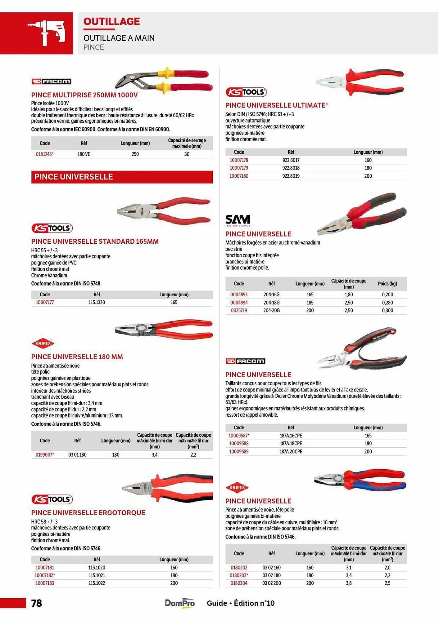 Catalogue DomPro du 5 mai au 30 août 2025 - Catalogue page 78