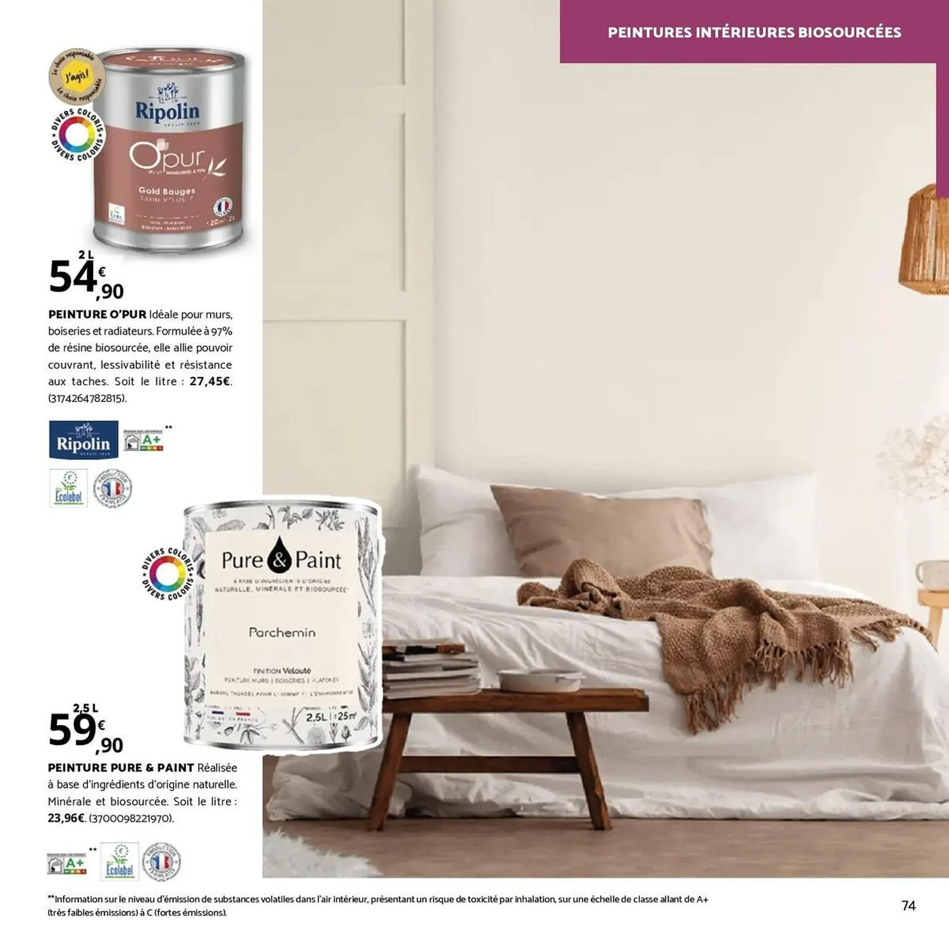 Catalogue Bricomarché du 11 février au 29 mars 2026 - Catalogue page 74