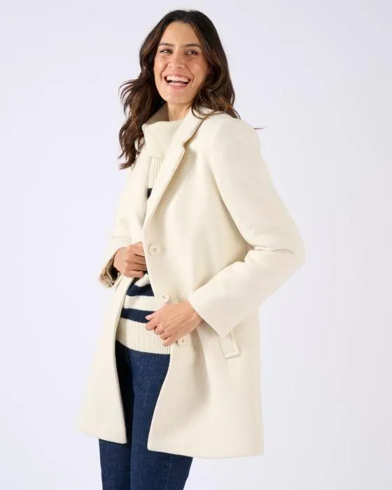 Manteau mélange laine Thermolactyl