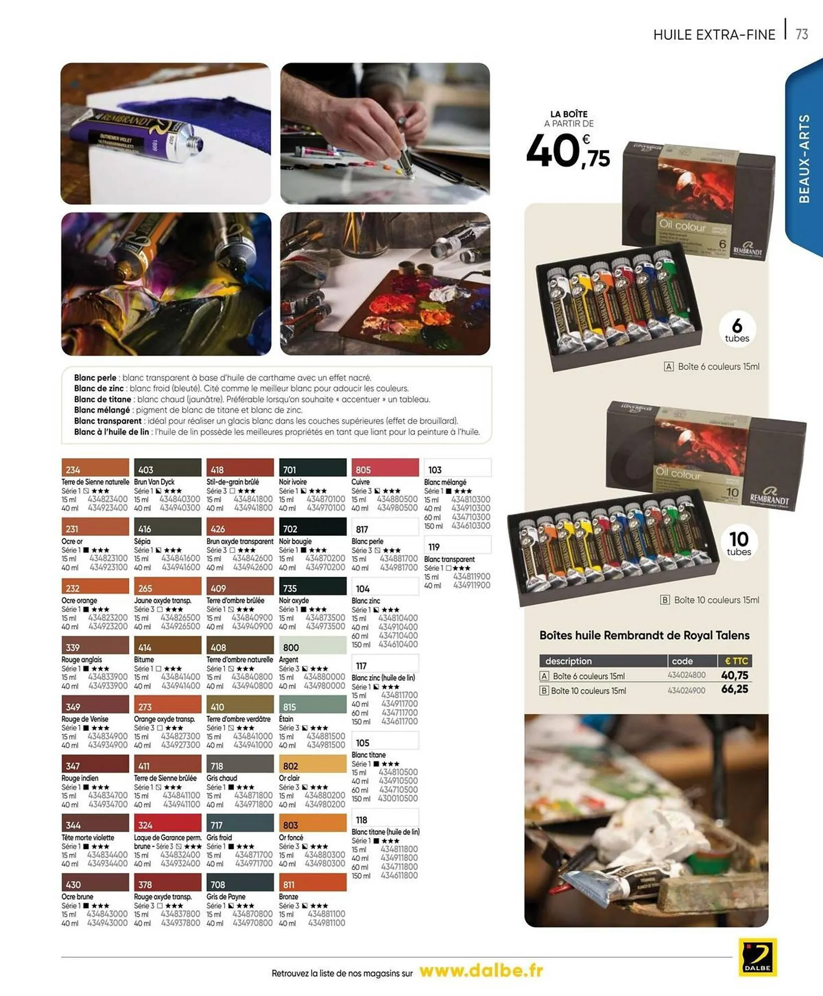 Catalogue Dalbe du 27 janvier au 31 décembre 2025 - Catalogue page 75