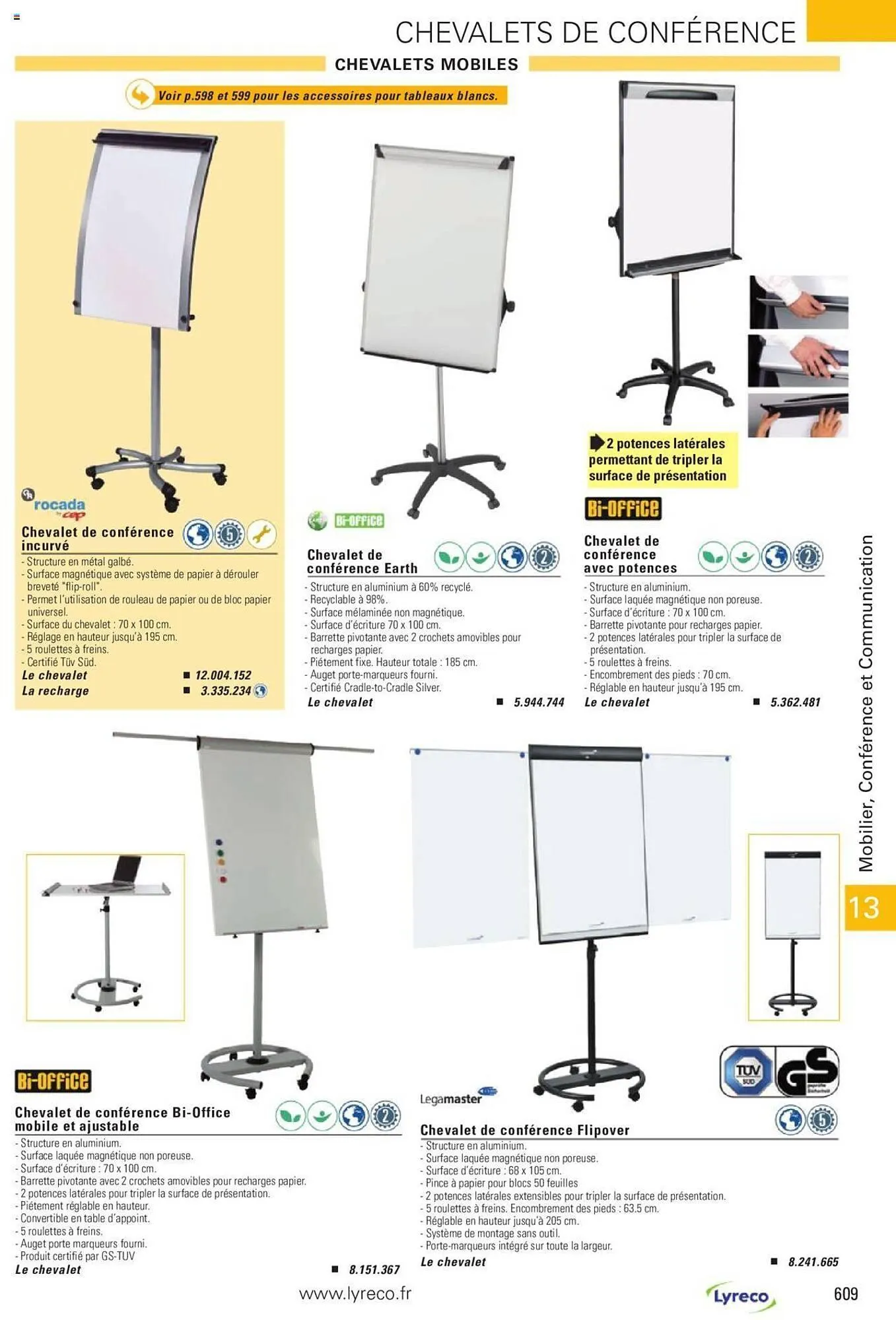 Catalogue Lyreco du 15 mai au 31 décembre 2023 - Catalogue page 609