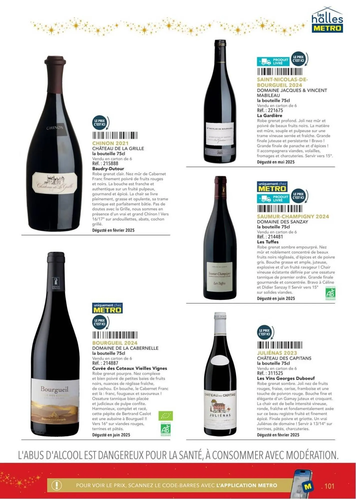 Catalogue METRO du 16 octobre au 31 décembre 2025 - Catalogue page 101