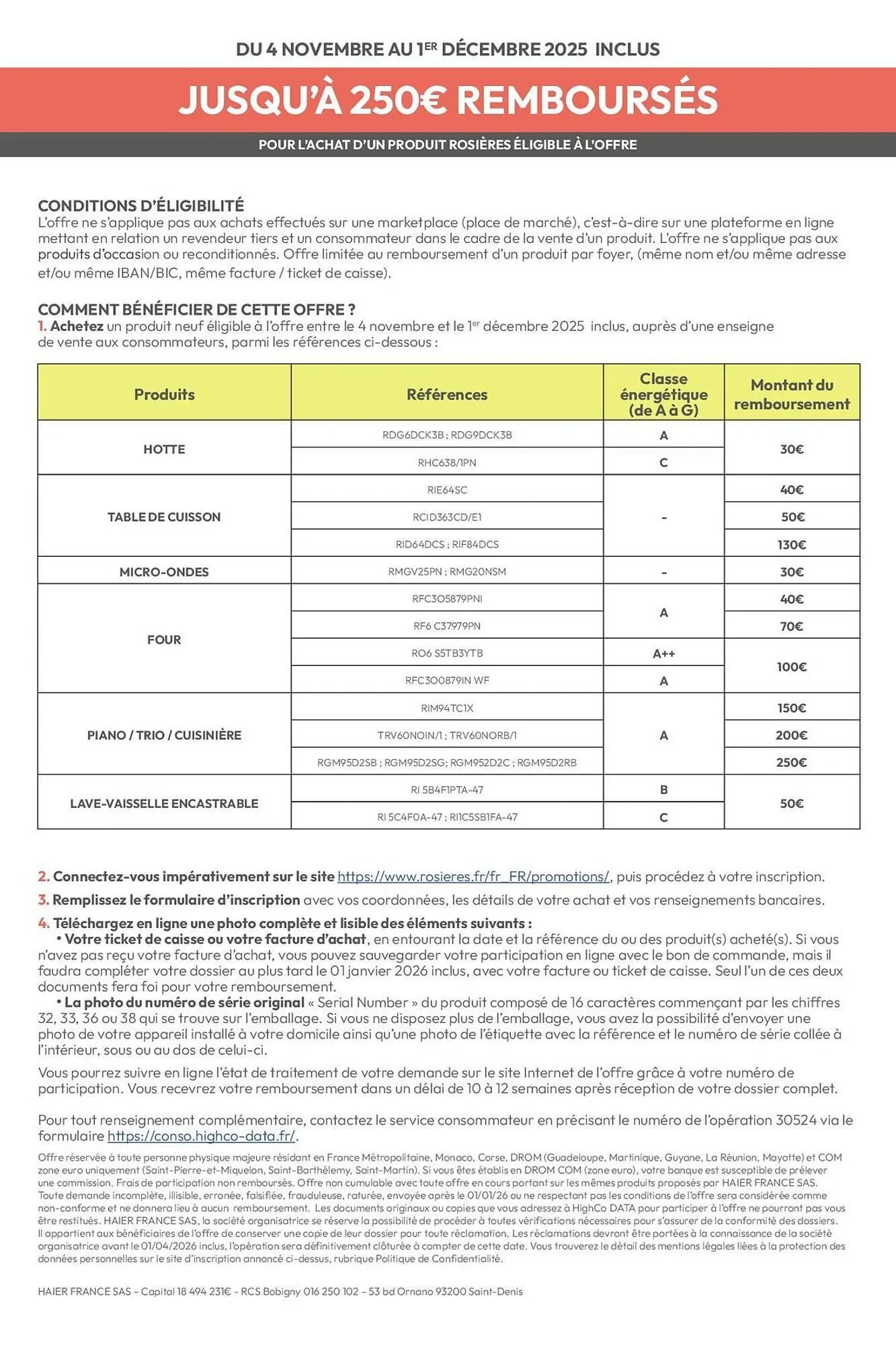 Catalogue Copra du 4 novembre au 1 décembre 2025 - Catalogue page 2