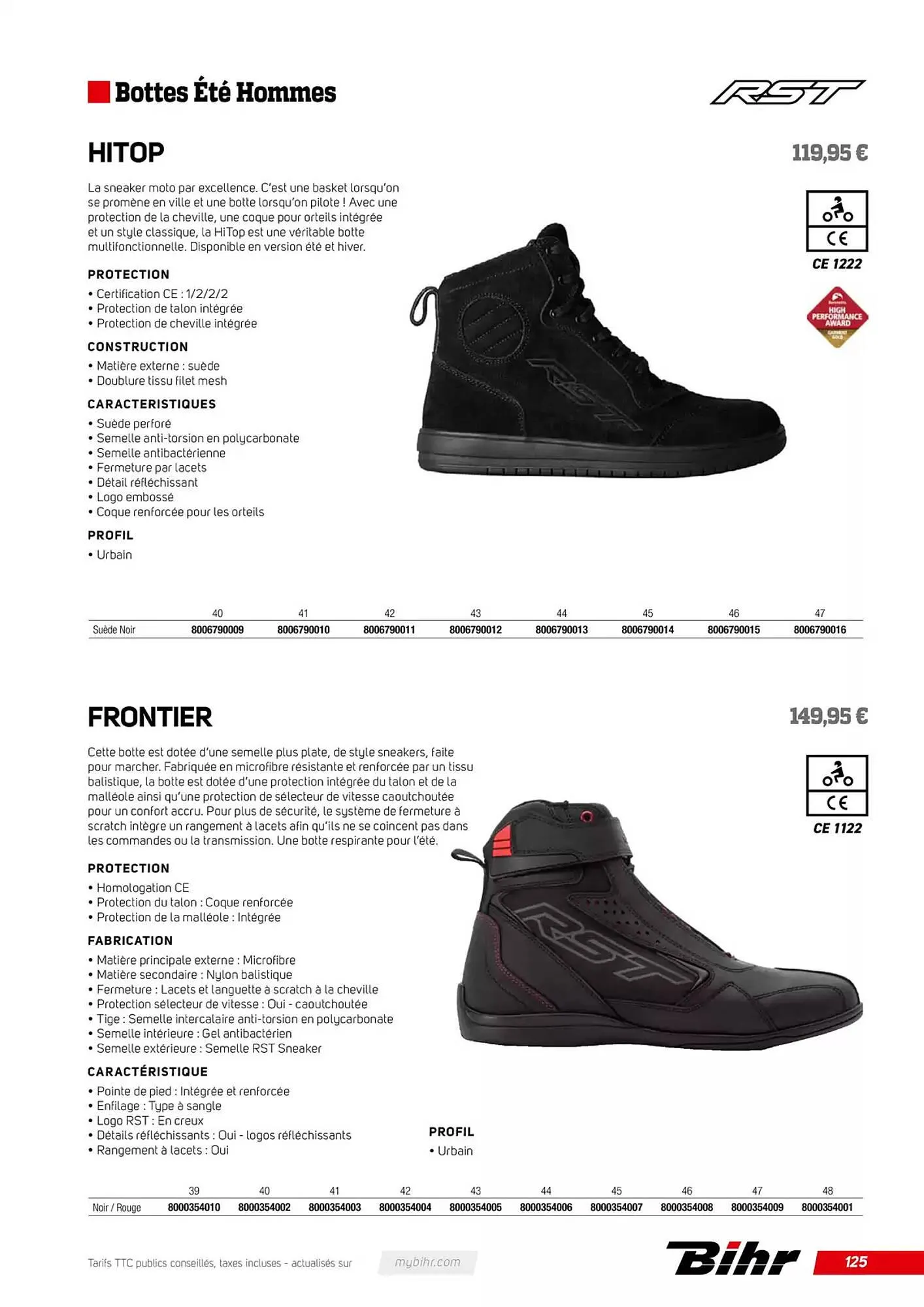 Catalogue Bihr du 12 décembre au 31 décembre 2025 - Catalogue page 125