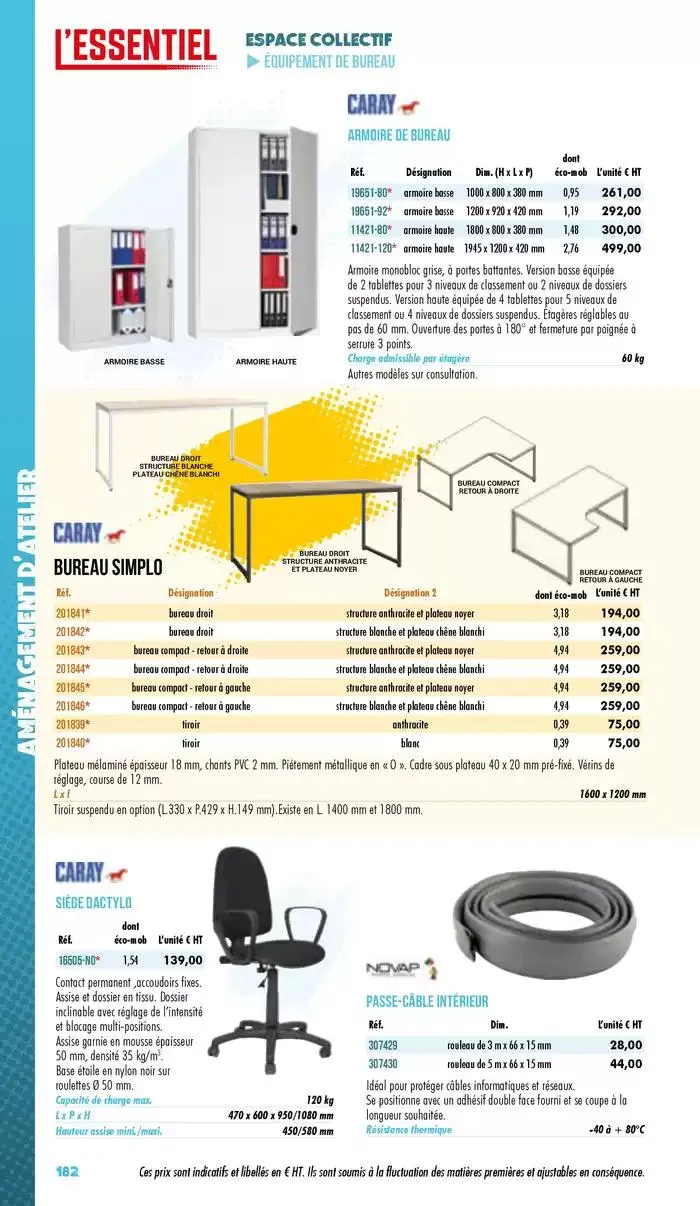 Essentiel Industrie 2025 du 3 janvier au 31 décembre 2025 - Catalogue page 184