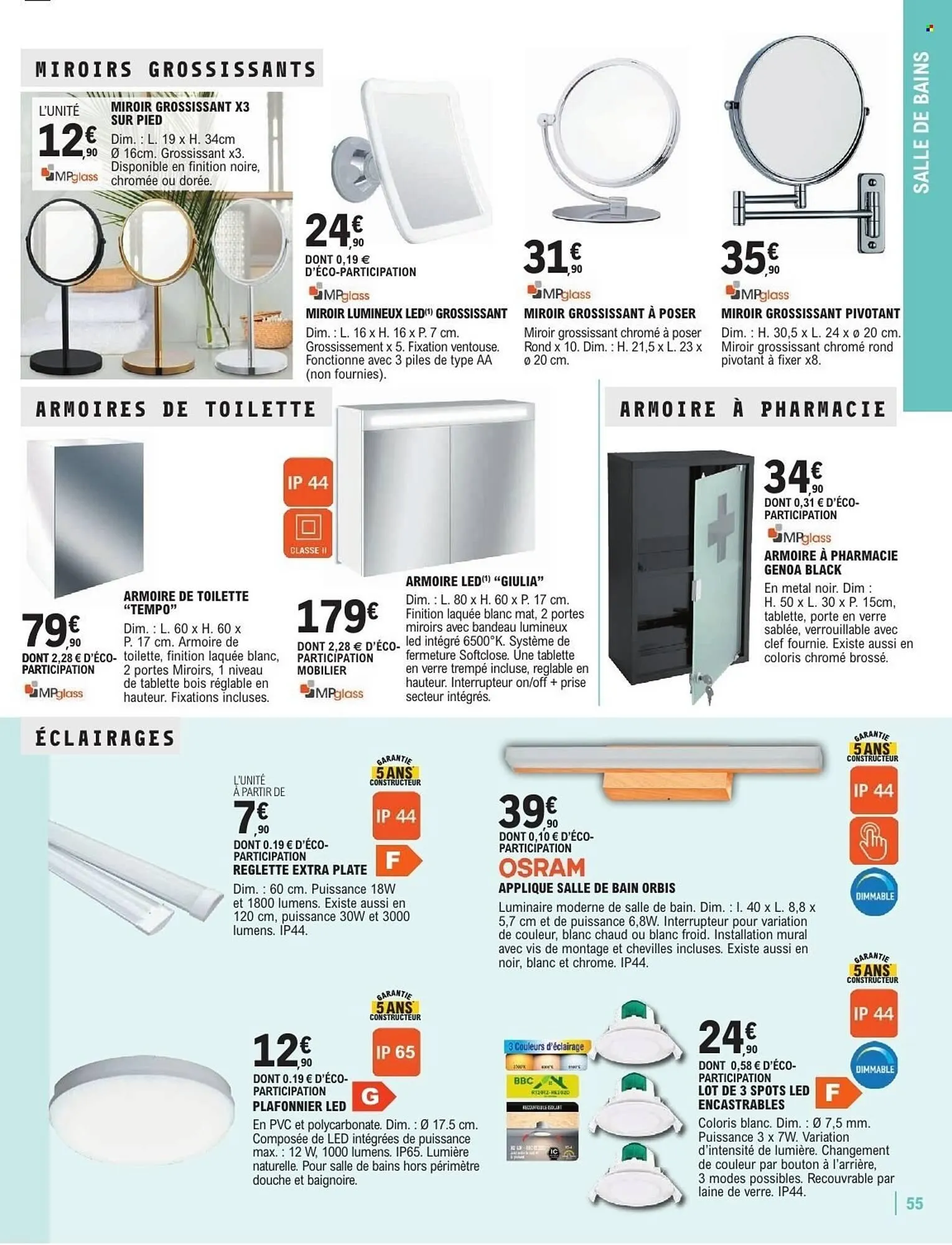 Catalogue E.Leclerc Brico du 6 janvier au 7 février 2026 - Catalogue page 55