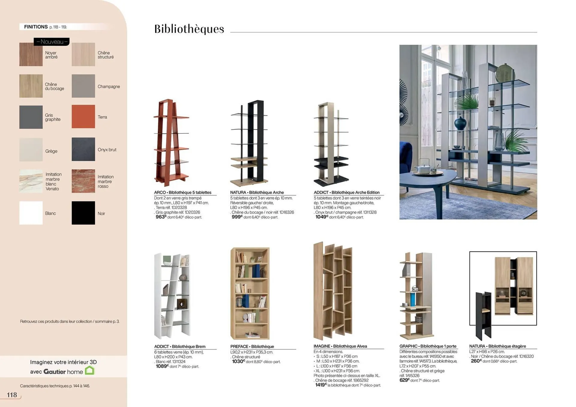 Catalogue Gautier du 6 septembre au 31 décembre 2025 - Catalogue page 118