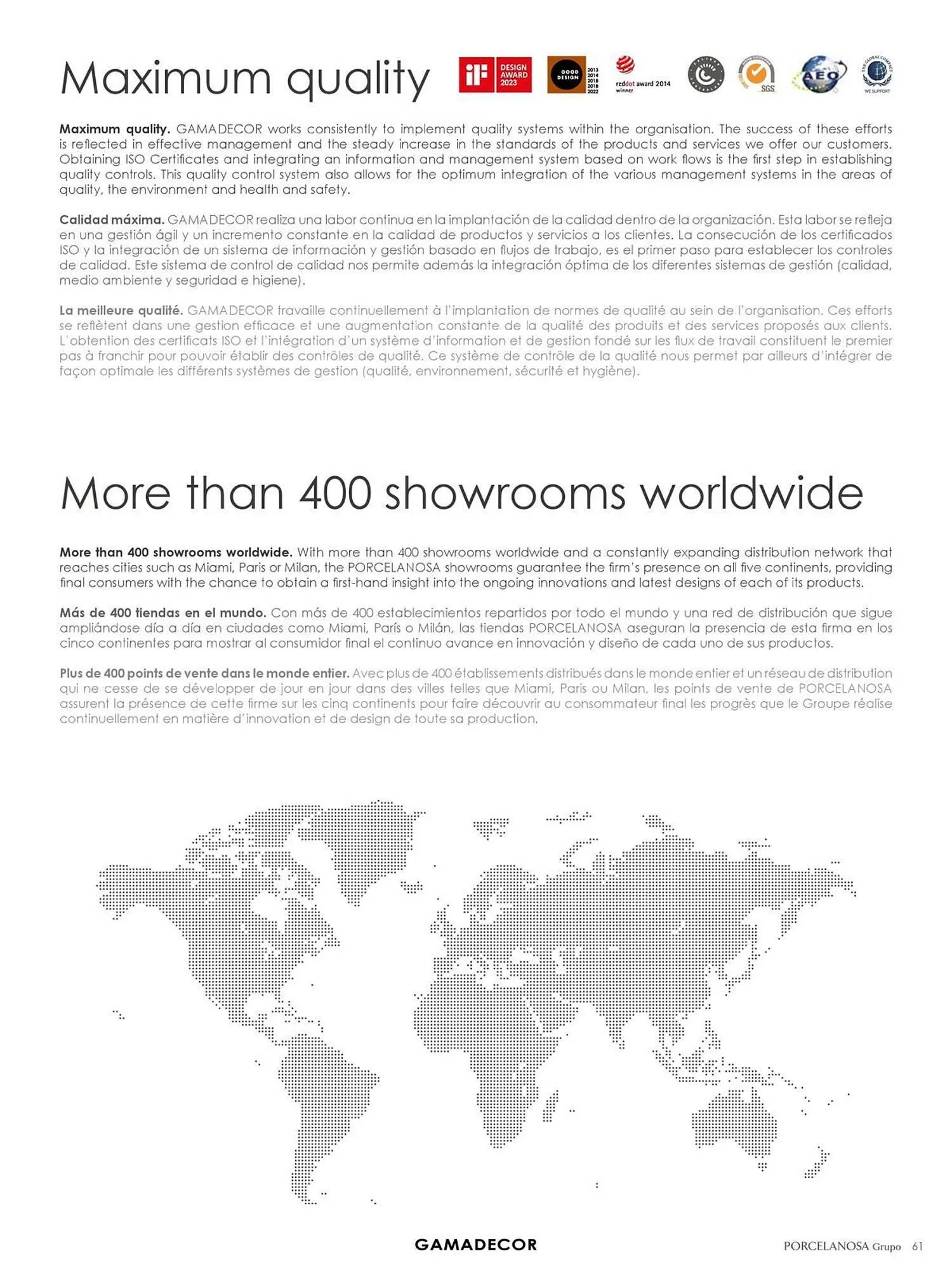 Catalogue Porcelanosa du 26 septembre au 31 décembre 2025 - Catalogue page 61