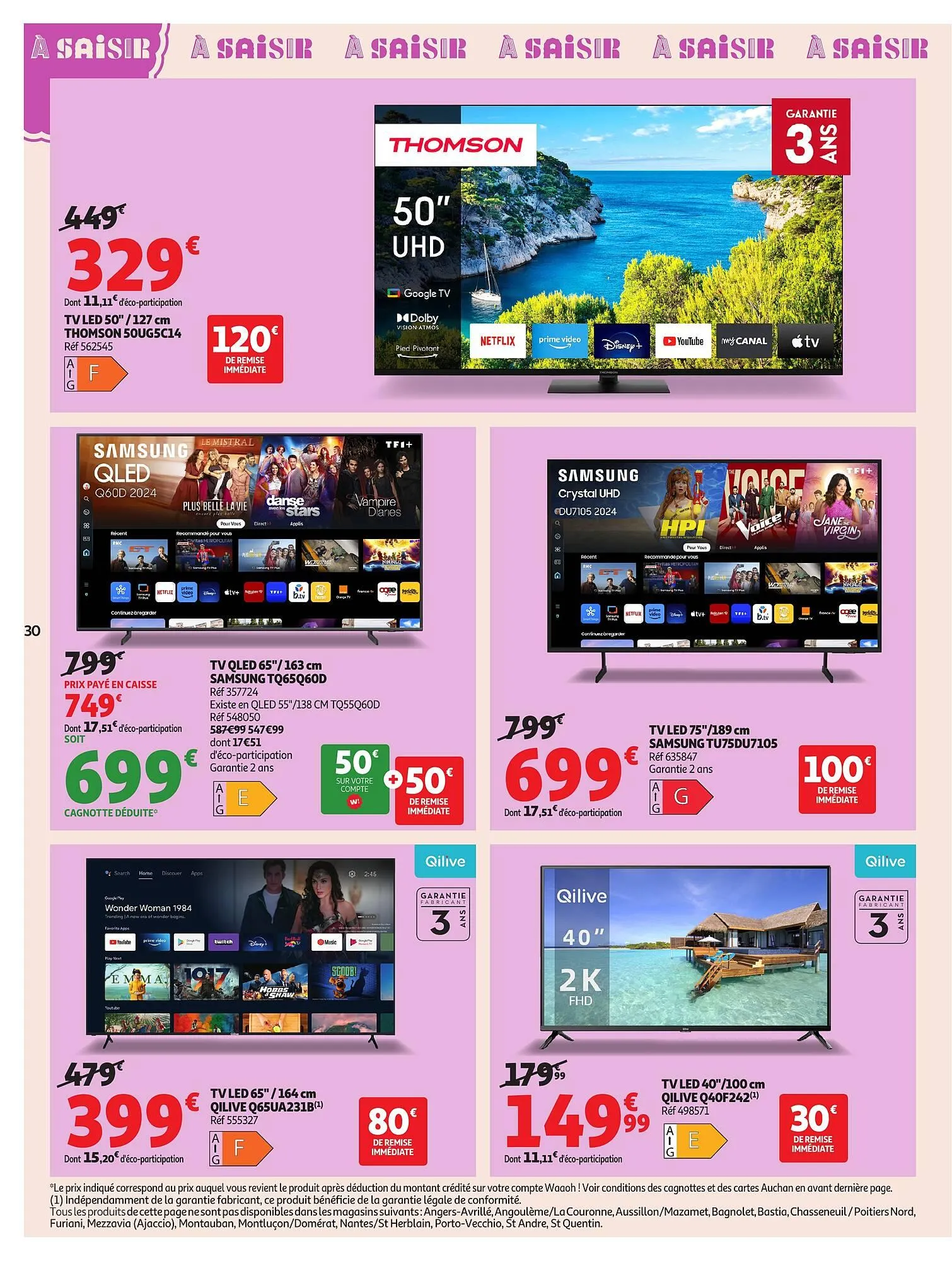 Catalogue Auchan du 9 juillet au 5 août 2025 - Catalogue page 30