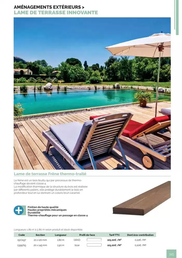 BOIS PANNEAUX 2025 2026 du 30 avril au 31 décembre 2026 - Catalogue page 115
