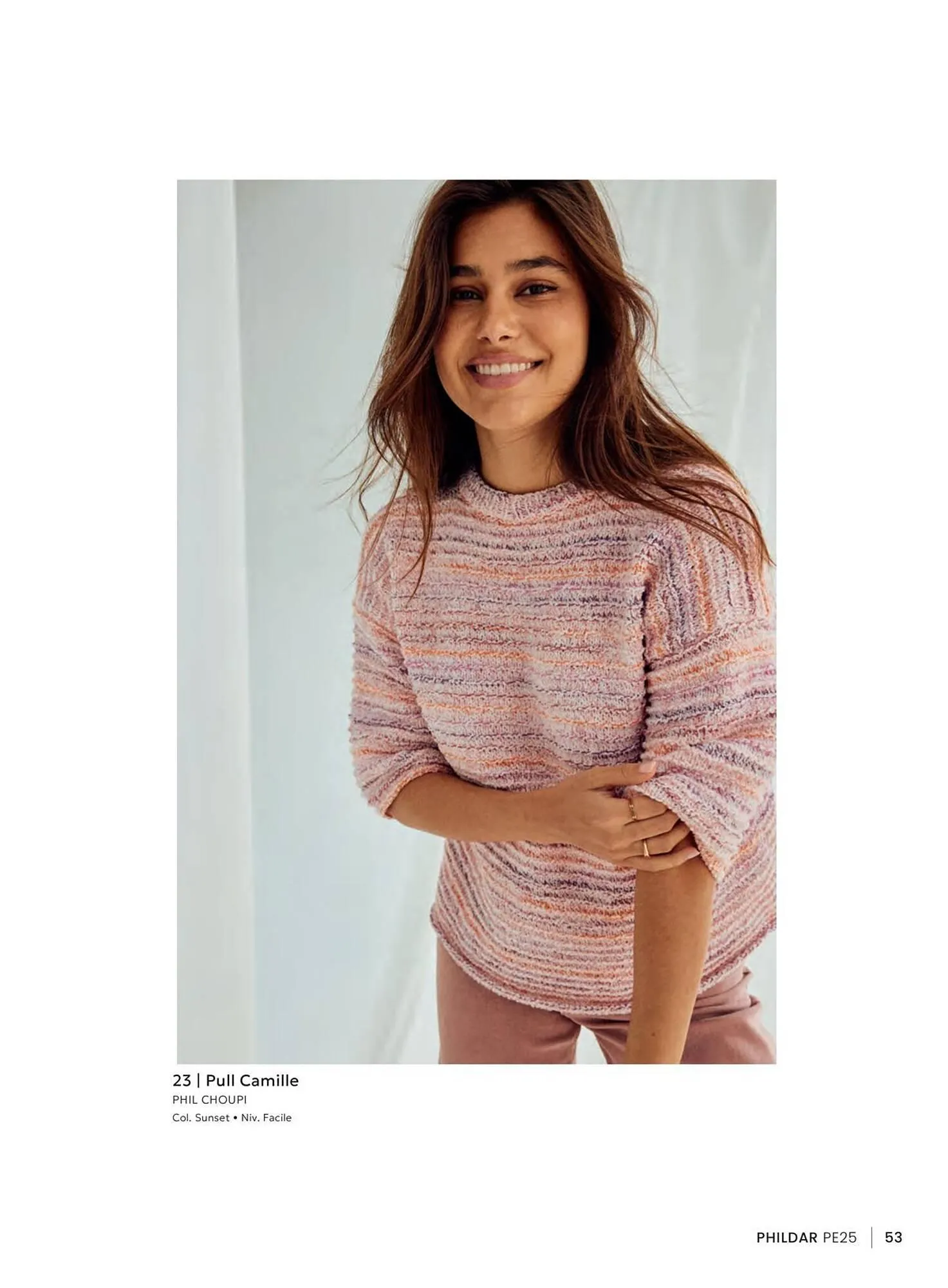 Catalogue Phildar du 27 mars au 31 août 2025 - Catalogue page 53