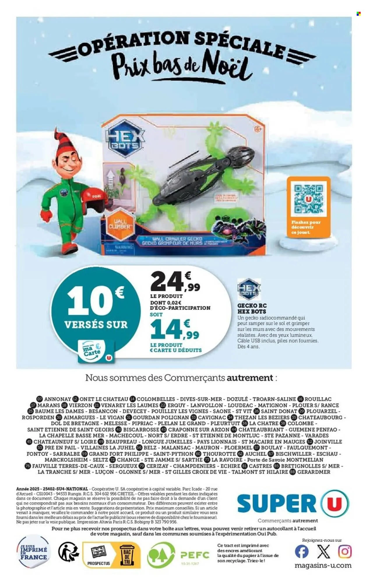 Catalogue Super U du 21 octobre au 7 décembre 2025 - Catalogue page 52