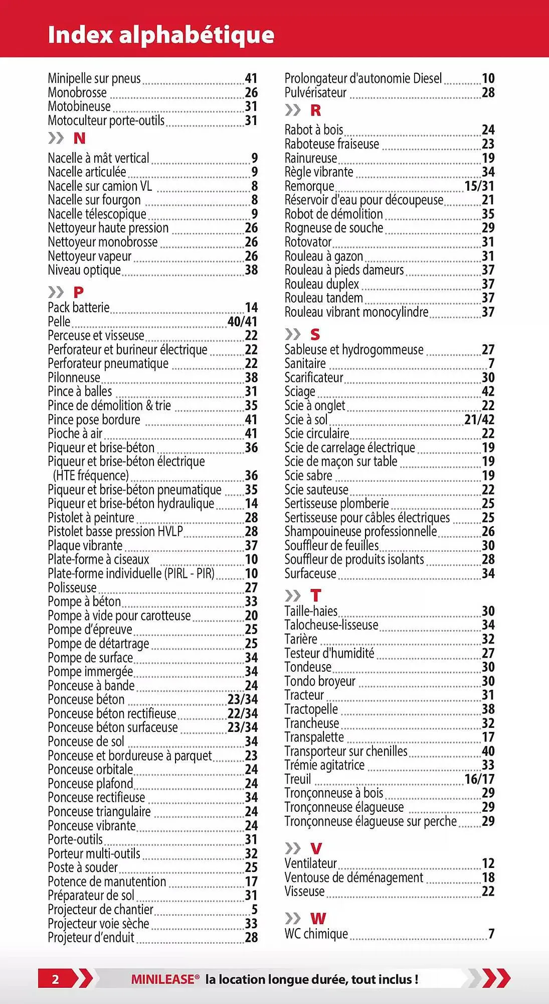 Catalogue Loxam du 3 janvier au 31 décembre 2025 - Catalogue page 4