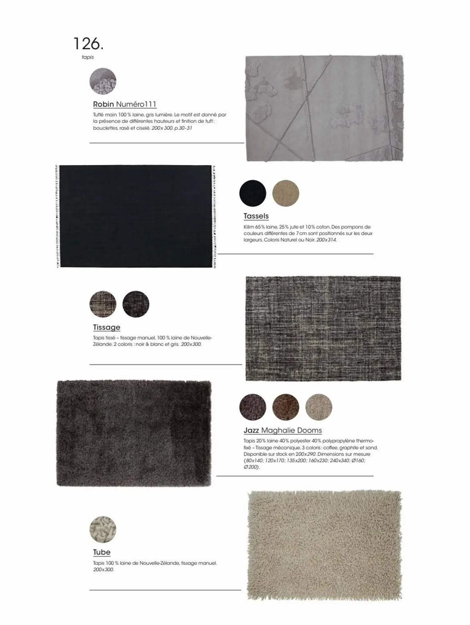 Catalogue Cinna du 5 janvier au 31 décembre 2023 - Catalogue page 126