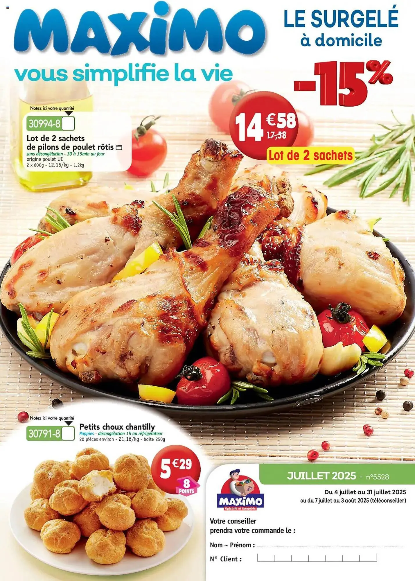 Catalogue Maximo du 7 juillet au 3 août 2025 - Catalogue page 1