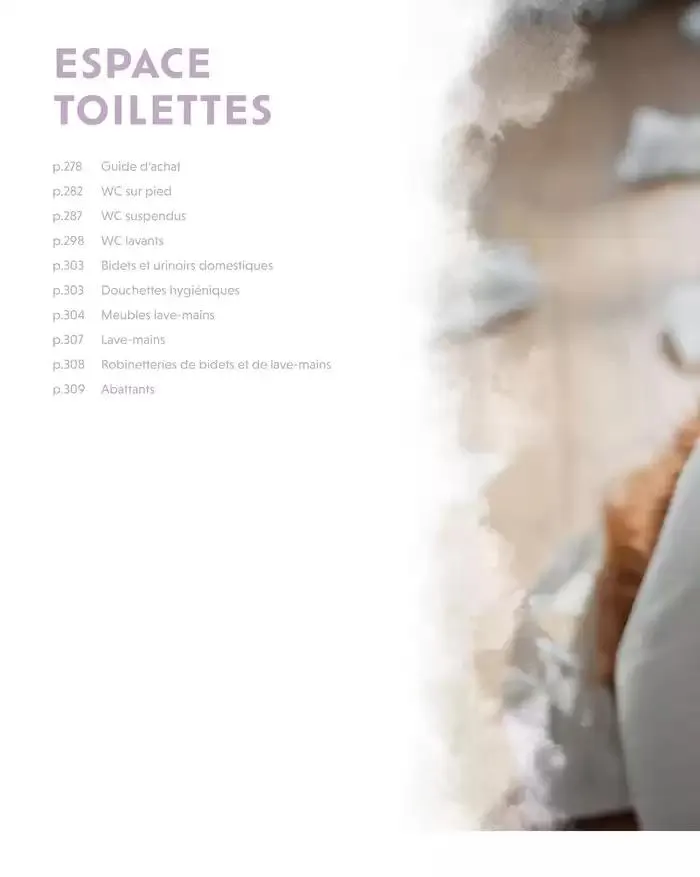 SALLE DE DE BAINS ET CARRELAGE 2025 du 11 avril au 31 décembre 2025 - Catalogue page 278