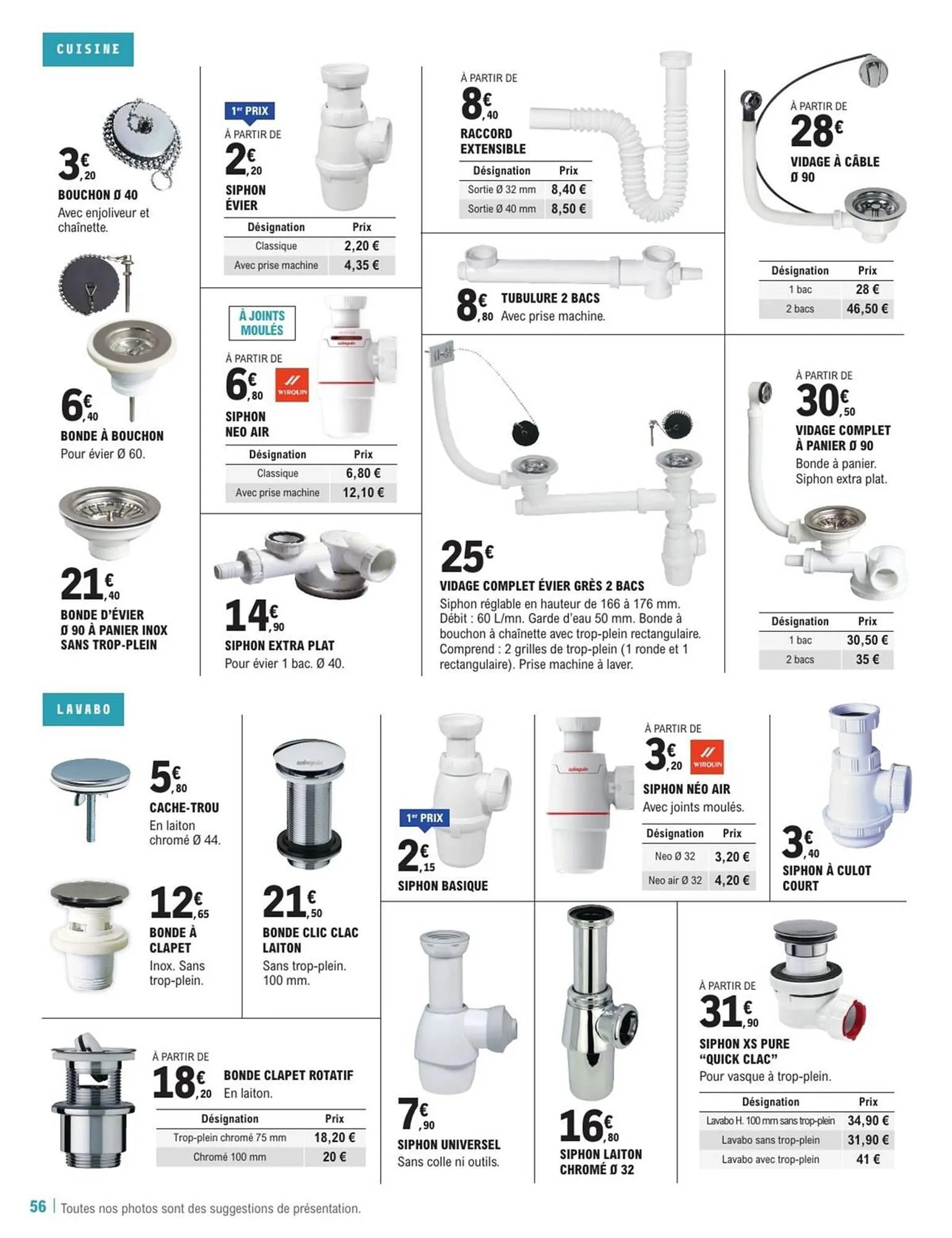 Catalogue E.Leclerc Brico du 28 mai au 31 décembre 2025 - Catalogue page 56