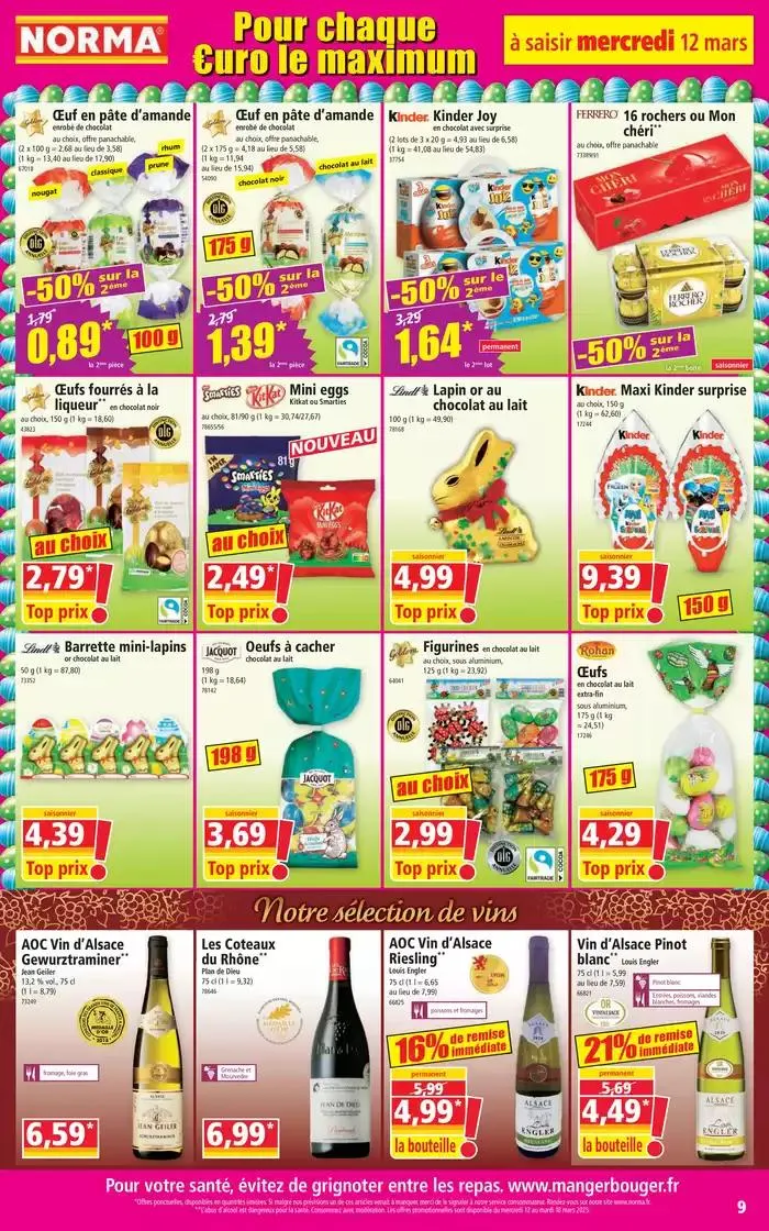 Catalogue Norma du 12 mars au 18 mars 2025 - Catalogue page 9