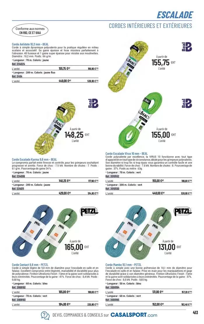 ÉQUIPEMENT SPORTIF du 6 mars au 31 décembre 2025 - Catalogue page 385