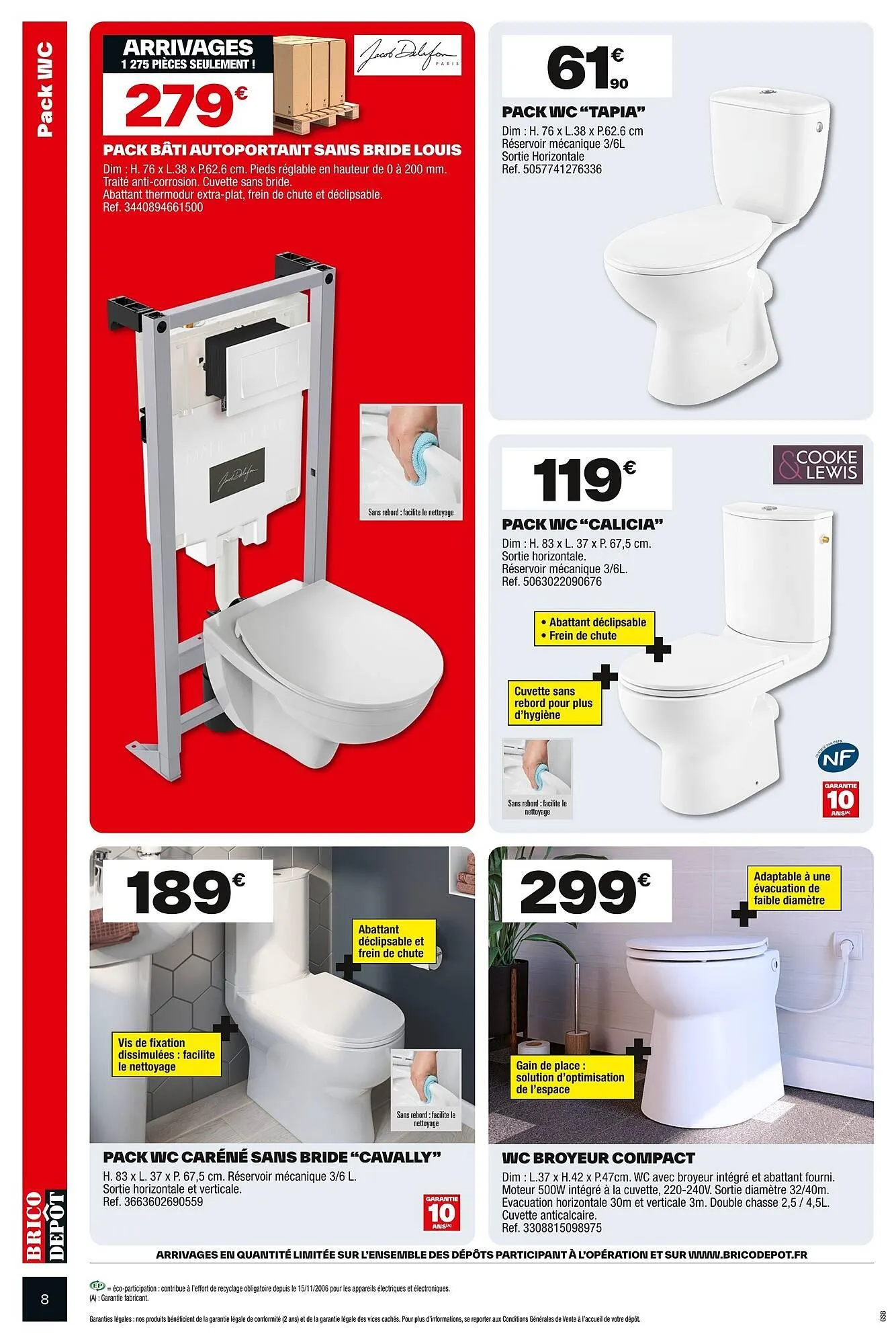 Catalogue Brico Dépôt du 18 juillet au 7 août 2025 - Catalogue page 8