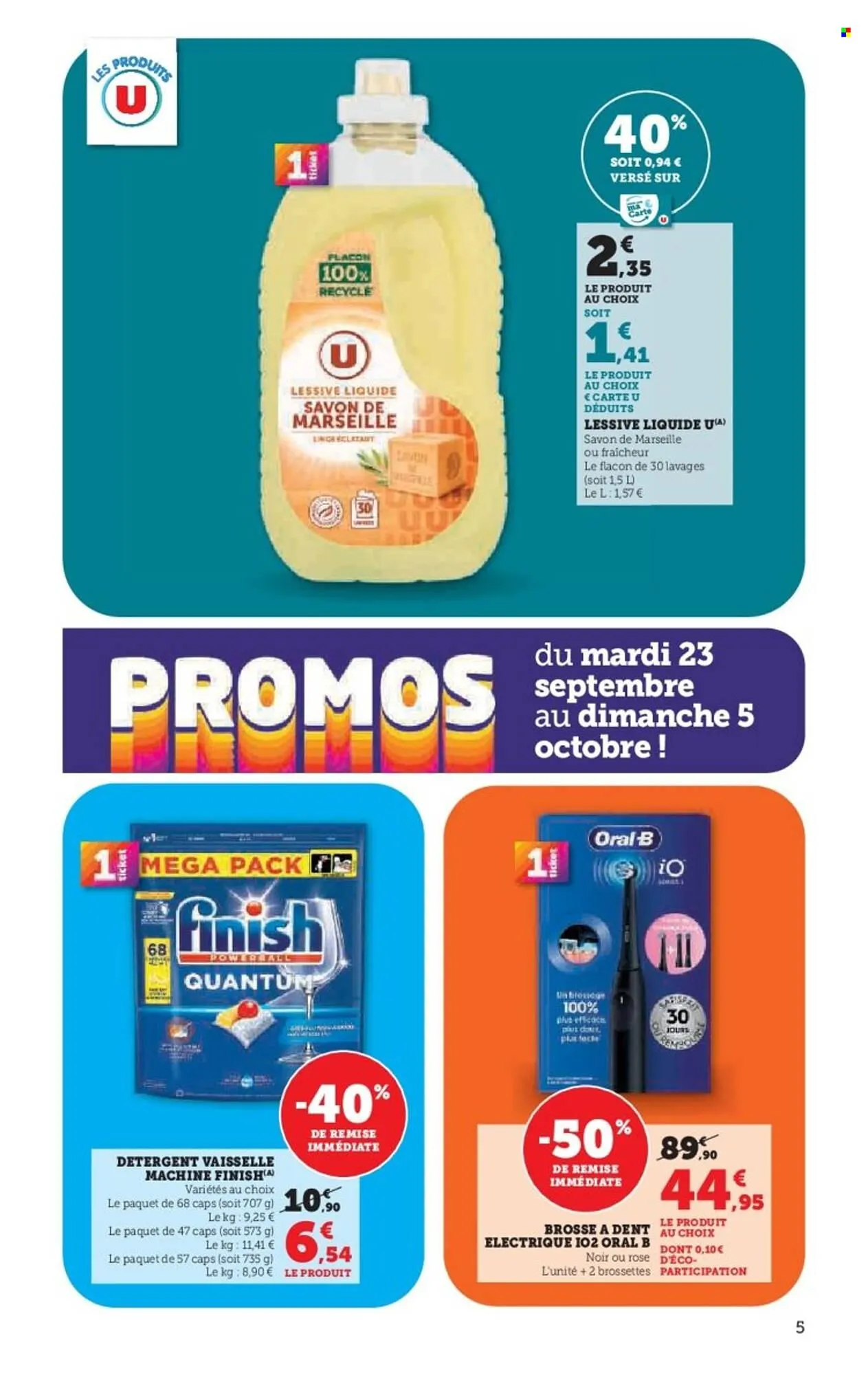 Catalogue Super U du 23 septembre au 5 octobre 2025 - Catalogue page 5