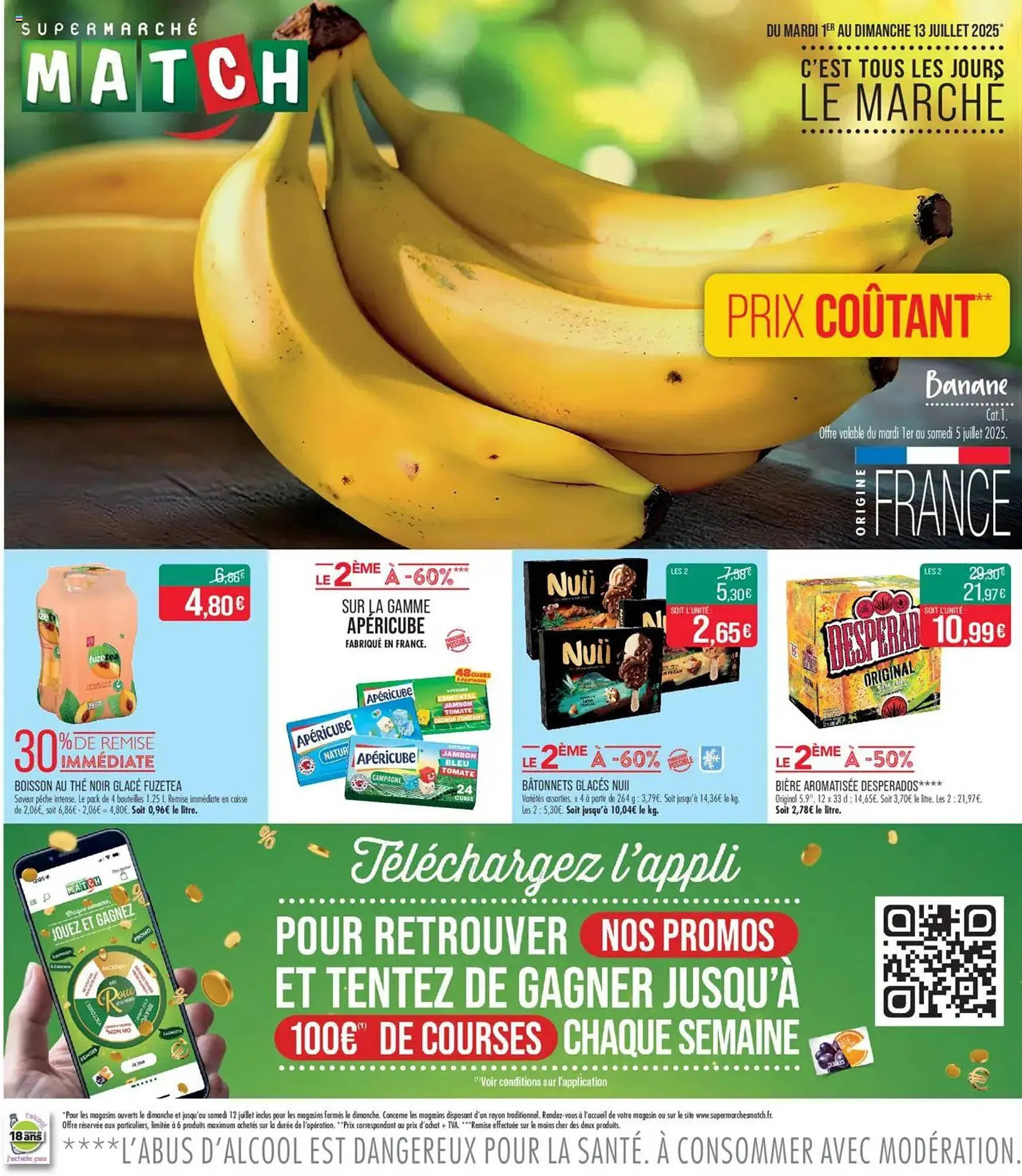 Catalogue Match du 1 juillet au 13 juillet 2025 - Catalogue page 1