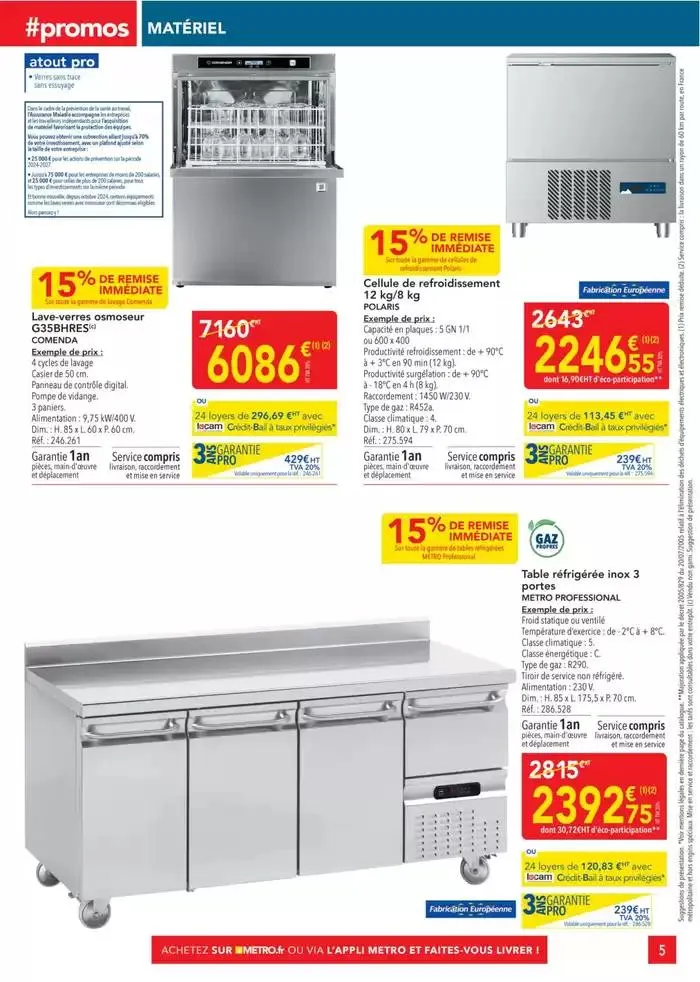 Metro #Sélection Promos Equipement du 28 février au 26 mars 2025 - Catalogue page 5