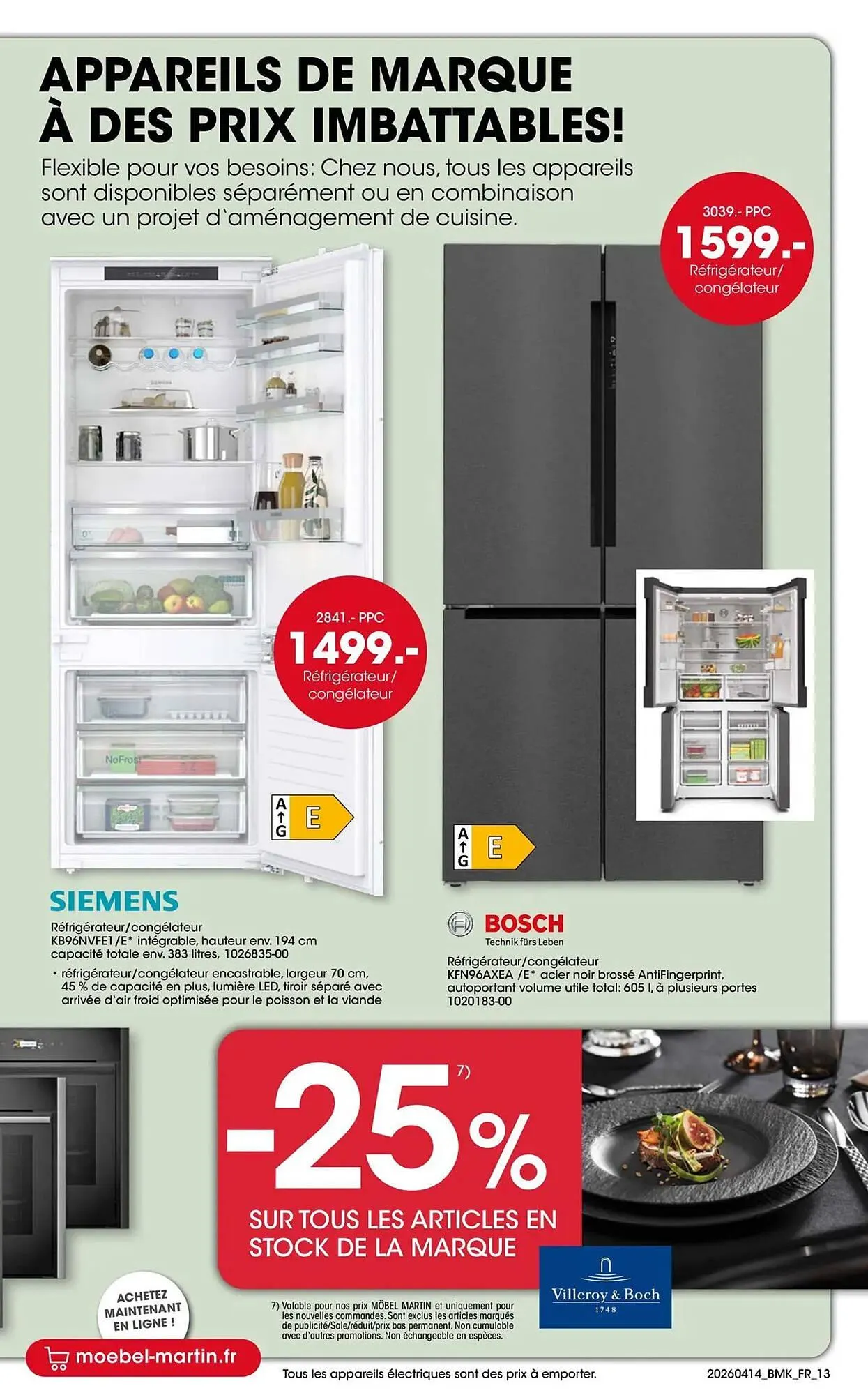 Catalogue Möbel Martin du 13 avril au 30 avril 2026 - Catalogue page 13