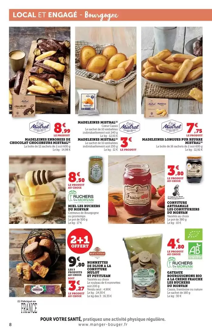 Engagés pour soutenir NOS PARTENAIRES LOCAUX du 31 mars au 6 avril 2025 - Catalogue page 8