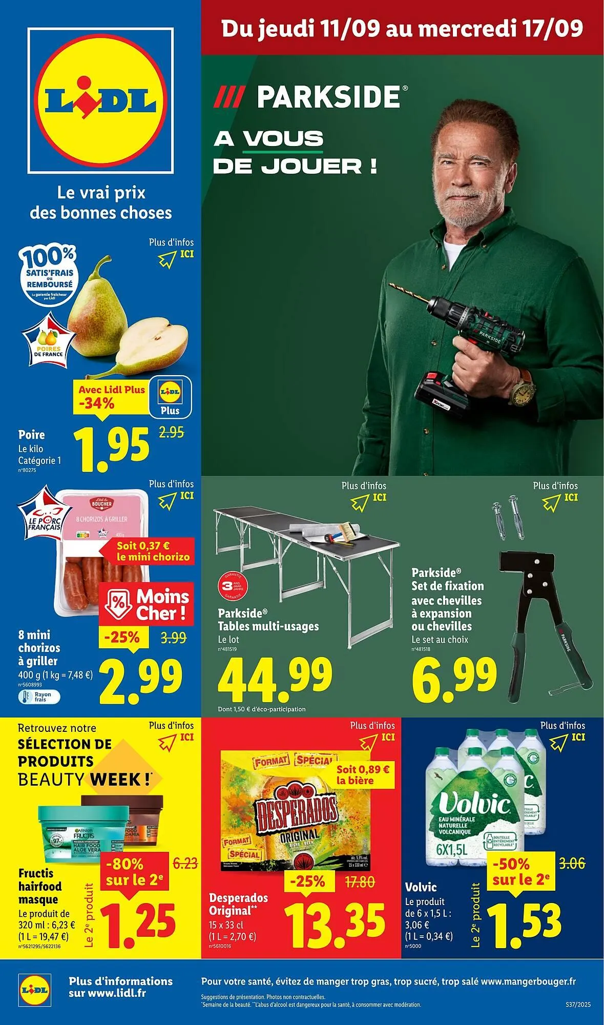 Catalogue Lidl du 11 septembre au 17 septembre 2025 - Catalogue page 1