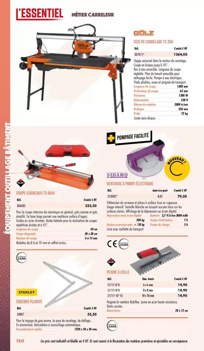 Essentiel Industrie 2025 du 3 janvier au 31 décembre 2025 - Catalogue page 722