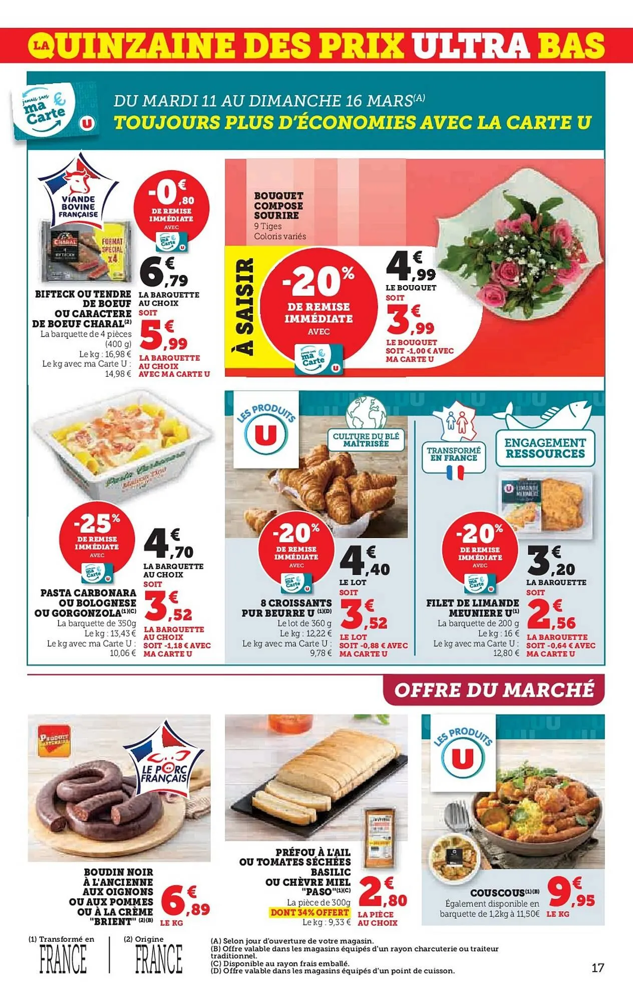 Catalogue Super U du 11 mars au 23 mars 2025 - Catalogue page 17