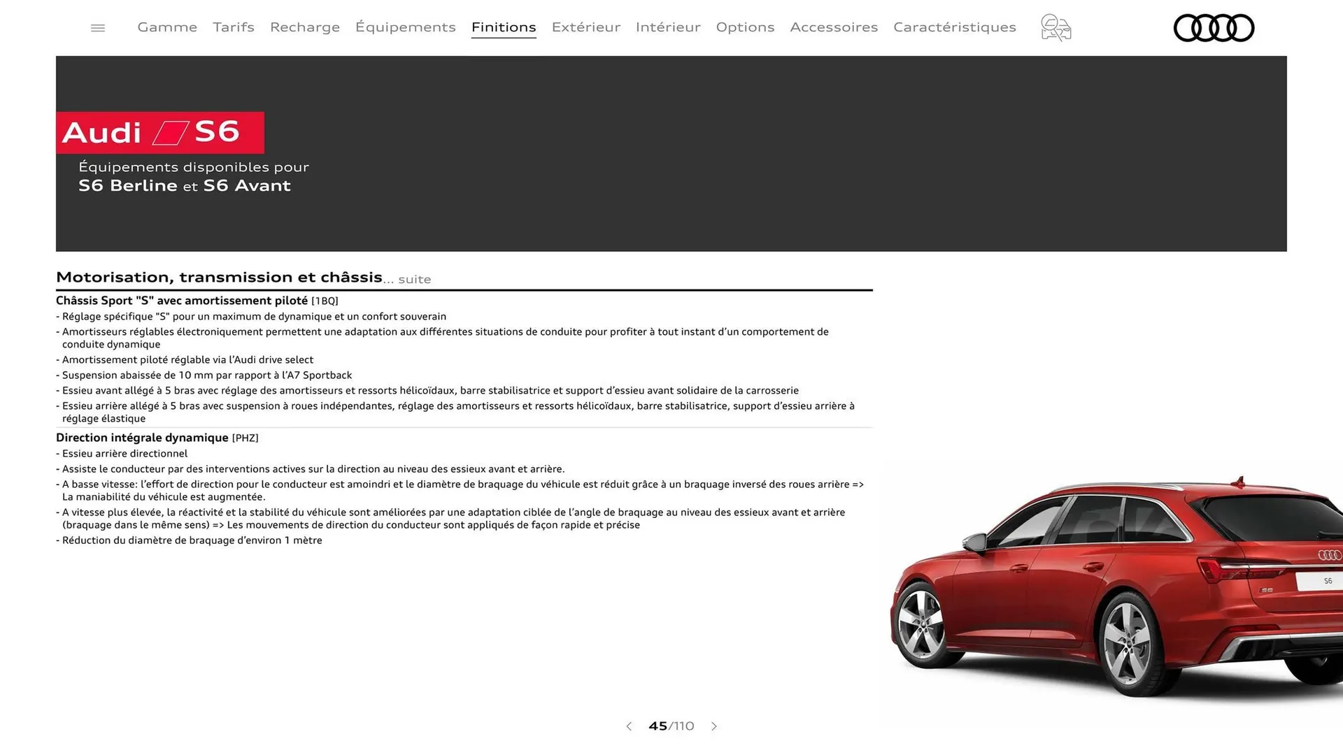 Catalogue Audi du 7 janvier au 31 janvier 2026 - Catalogue page 45