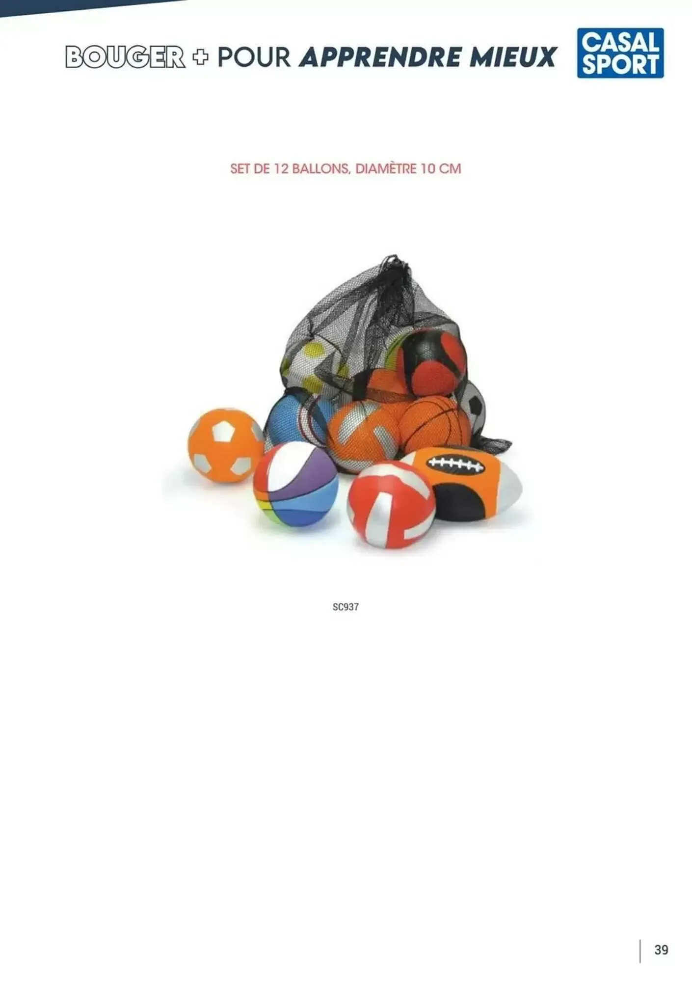 Catalogue Casal Sport du 15 avril au 31 mai 2026 - Catalogue page 39