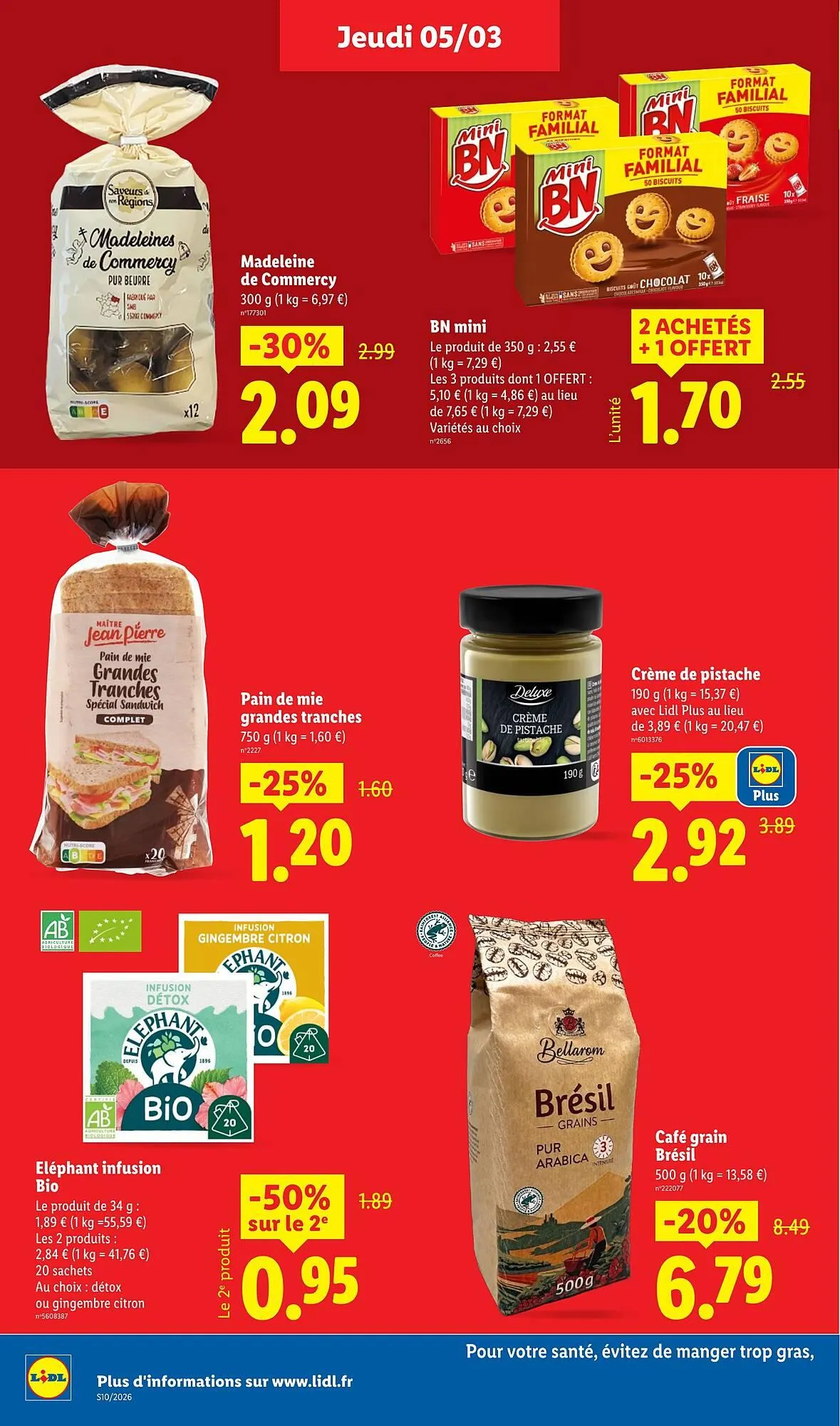 Catalogue Lidl du 5 mars au 11 mars 2026 - Catalogue page 14