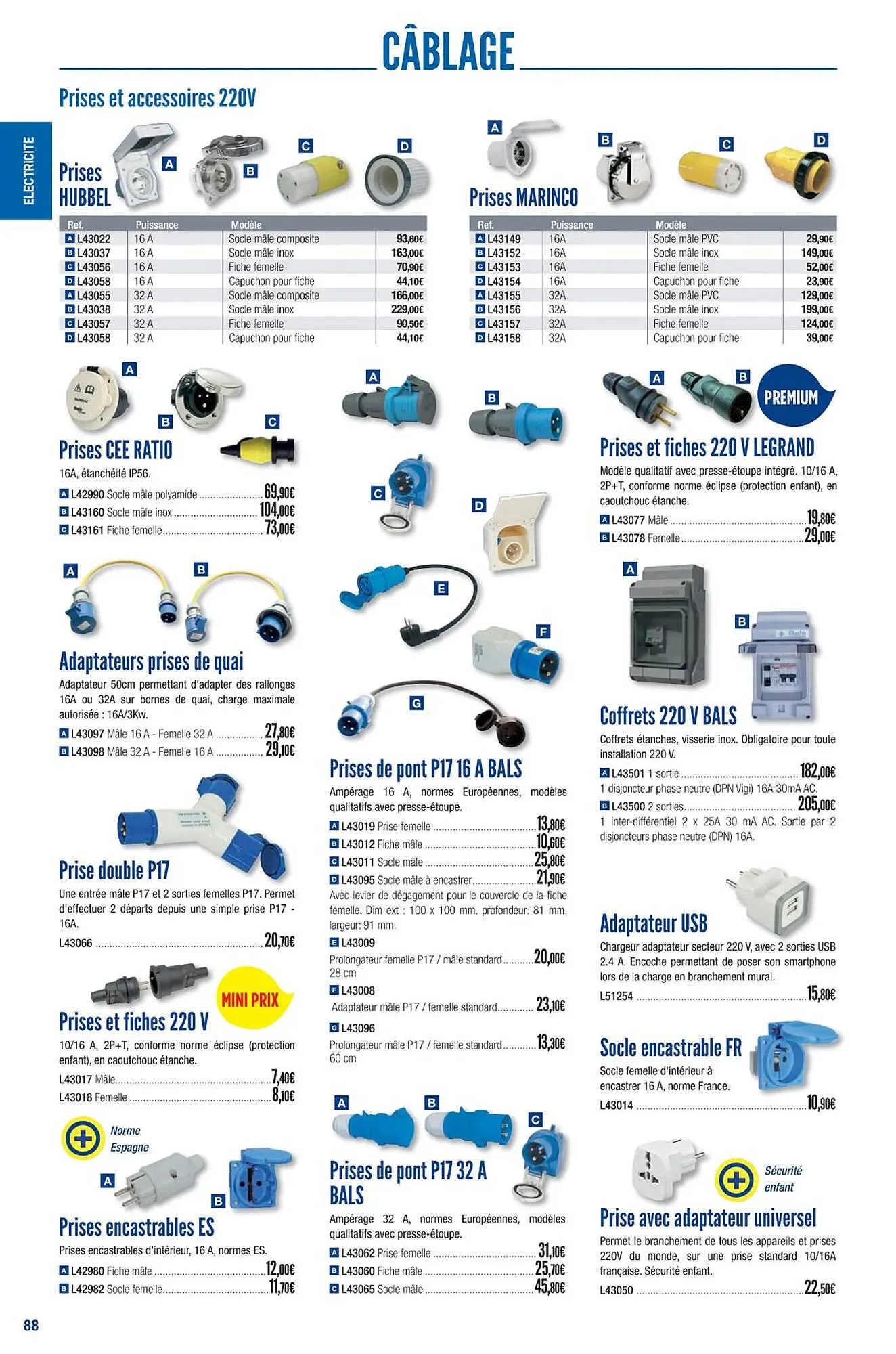 Catalogue Accastillage Diffusion du 1 mars au 31 décembre 2023 - Catalogue page 90