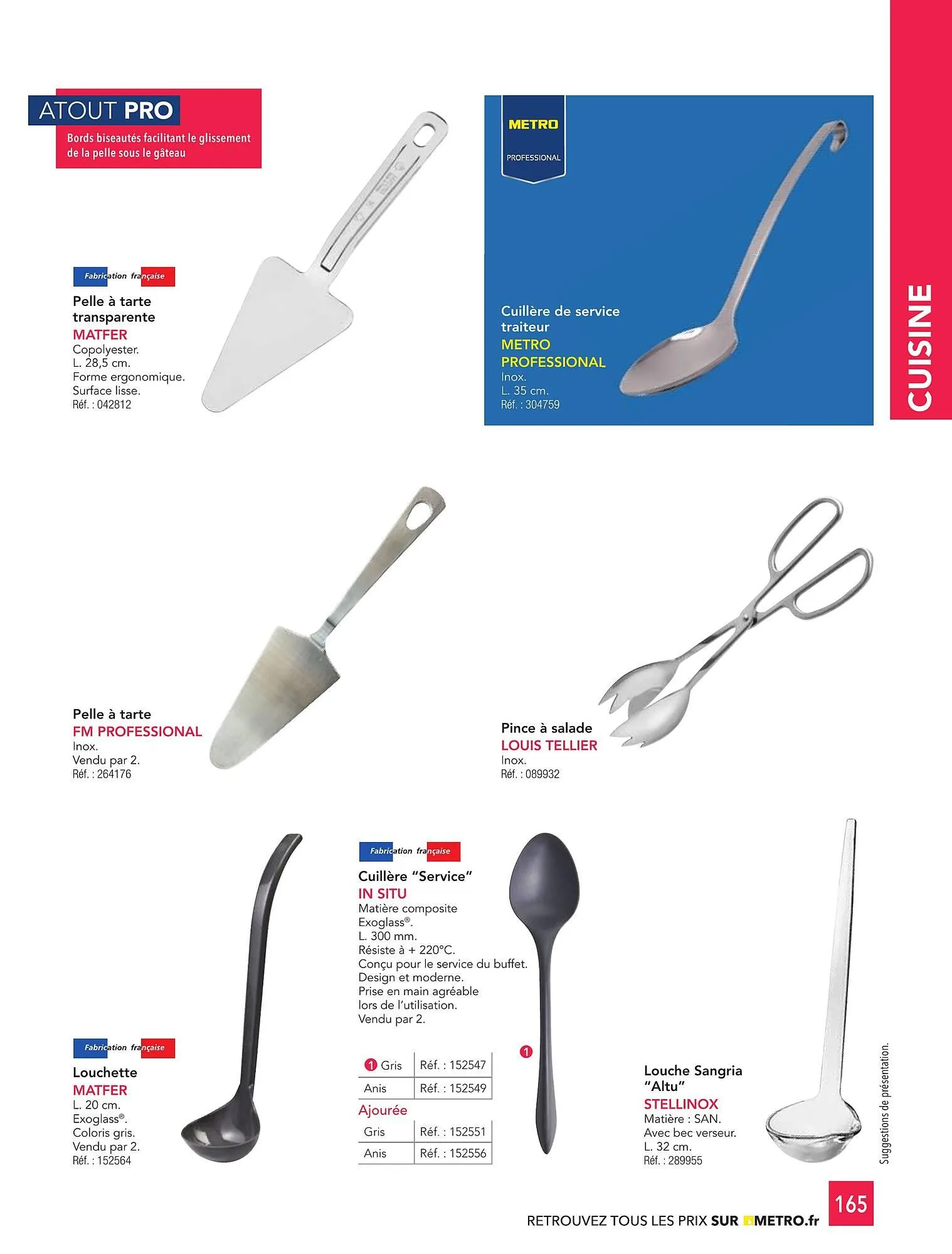 Catalogue METRO du 1 janvier au 31 décembre 2026 - Catalogue page 165