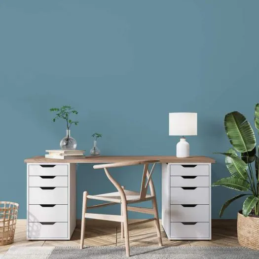 Peinture RIPOLIN Opur bio sourcée multi-supports bleu alor satin 2L