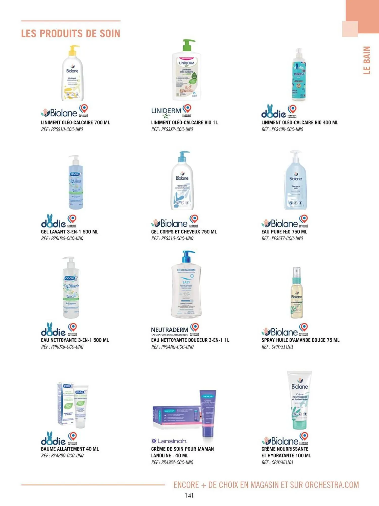 Catalogue Orchestra du 5 août au 31 décembre 2025 - Catalogue page 141