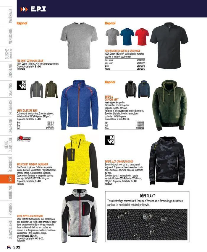 Guide produits 2024 du 15 mars au 31 décembre 2024 - Catalogue page 502