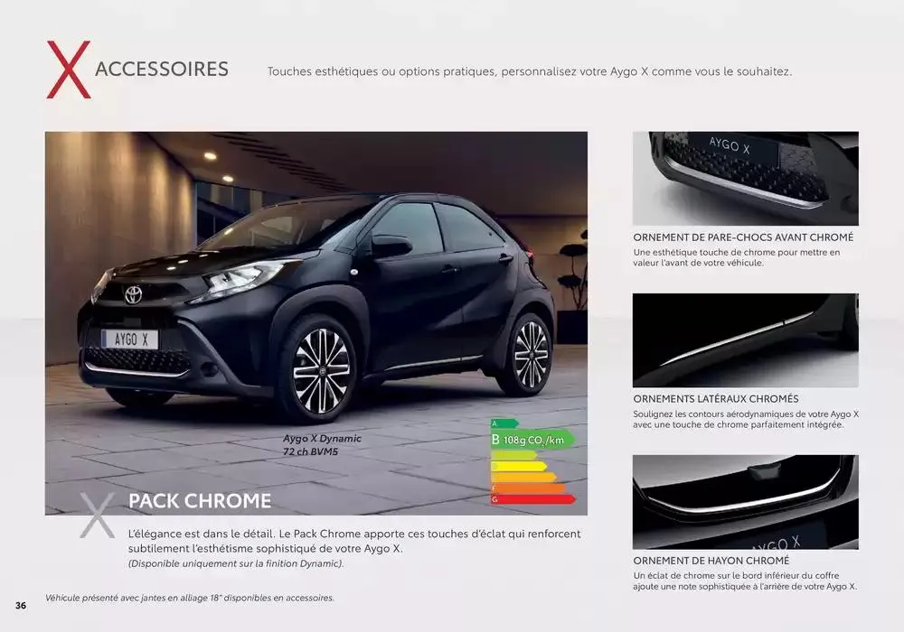 Toyota Aygo X du 13 février au 13 février 2026 - Catalogue page 36