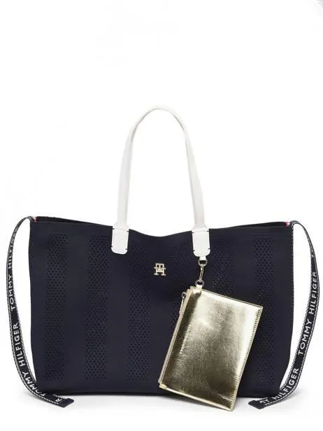 Sac porté épaule Iconic tommy polyester recyclé TOMMY HILFIGER