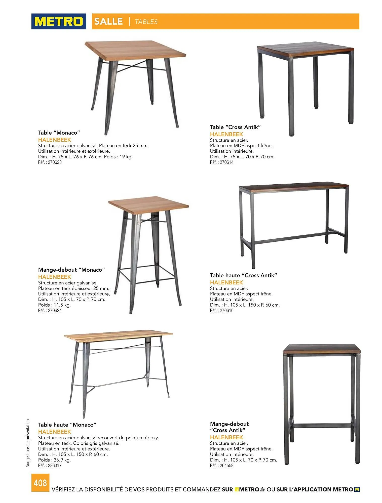Catalogue METRO du 1 janvier au 31 décembre 2026 - Catalogue page 408