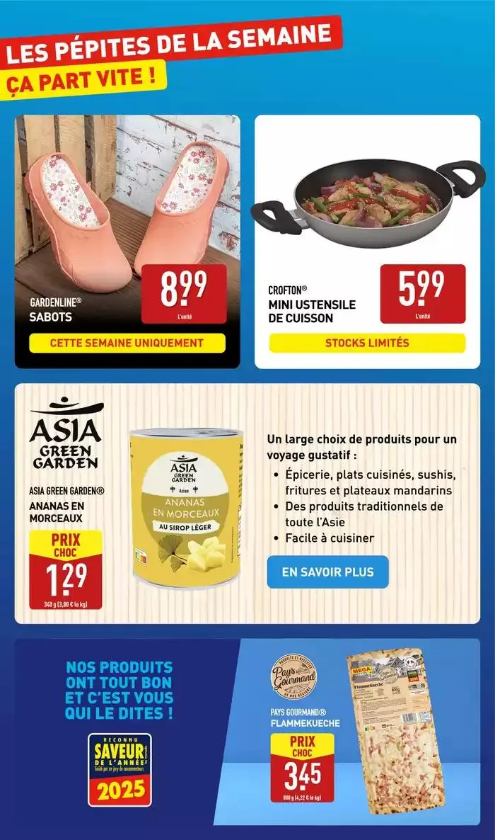 Arrivages marques Aldi à prix discount du 18 mars au 24 mars 2025 - Catalogue page 2